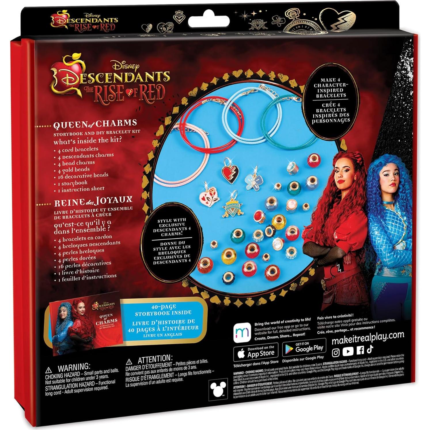 Kit de Joyería DIY Hazlo Real Descendientes 4 34 Piezas