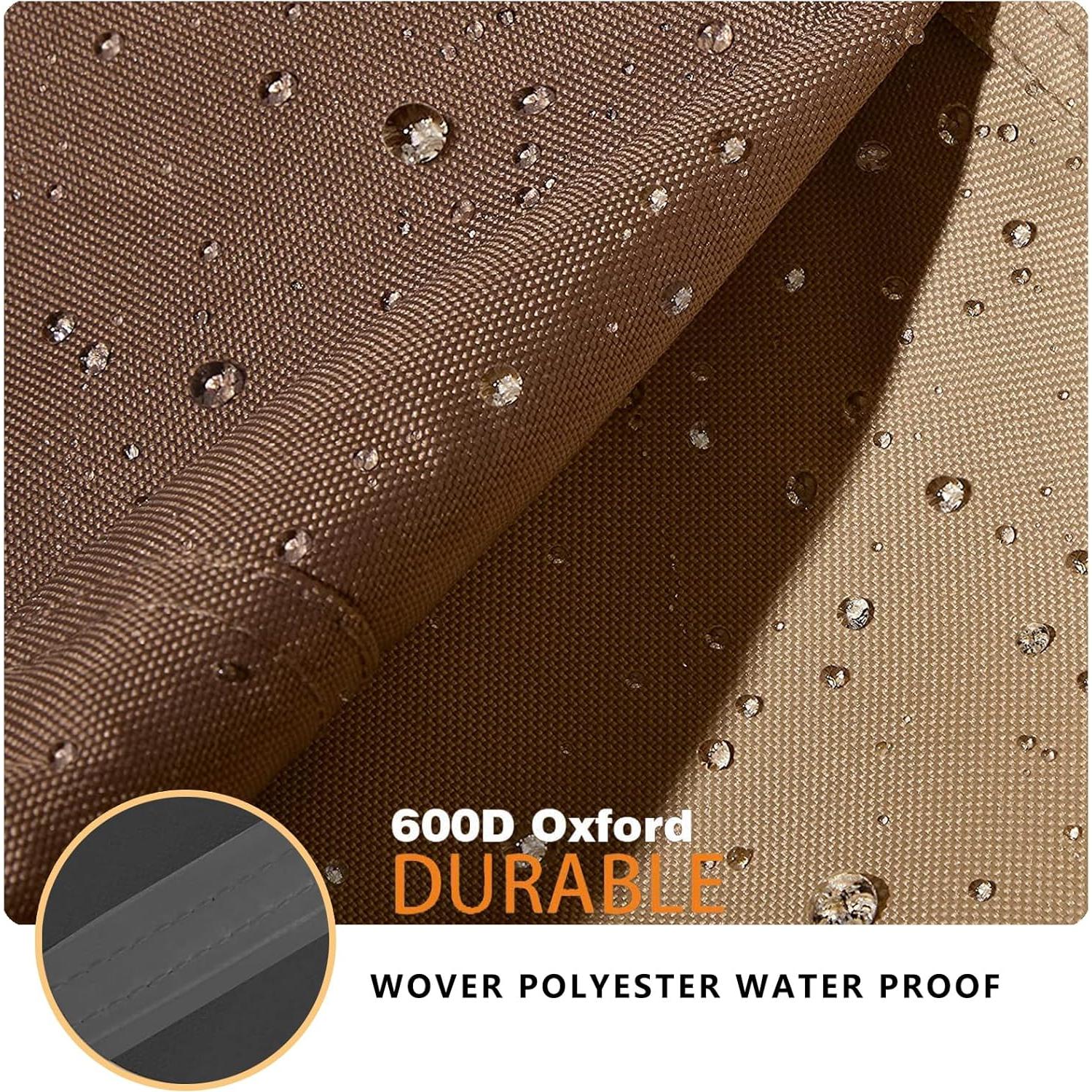 Cubierta de Mesa de Café Exterior ANartcle 121.9x71.1cm Beige