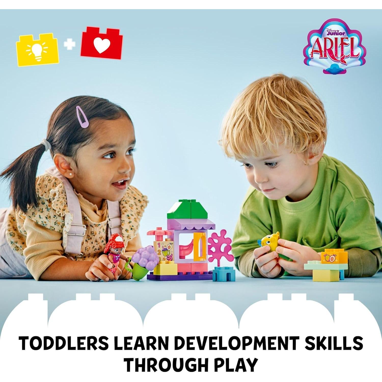 LEGO DUPLO Puesto de Café de Ariel y Flounder 24 Piezas