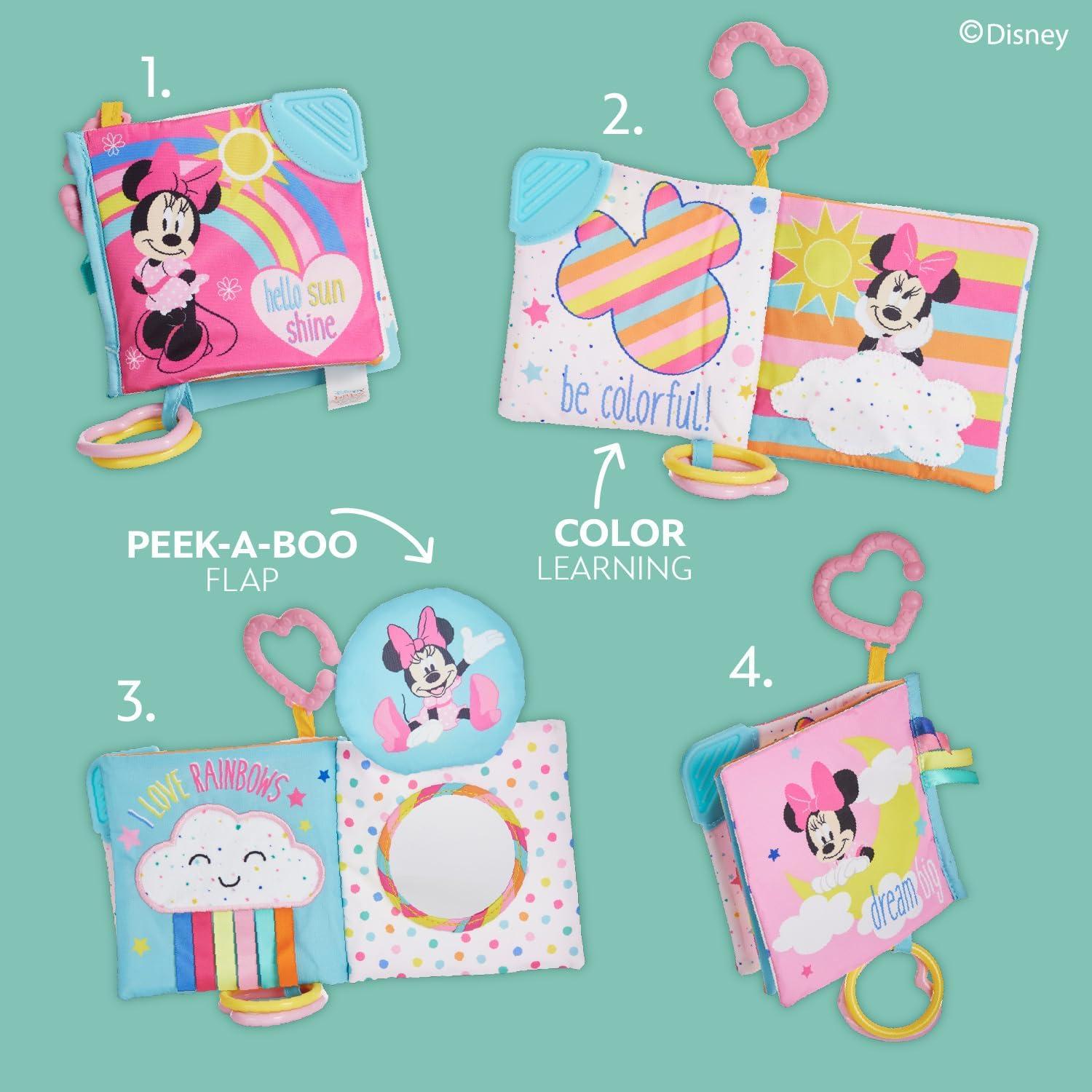 Libro Suave Disney Baby Minnie Mouse 12.7 cm para Bebés