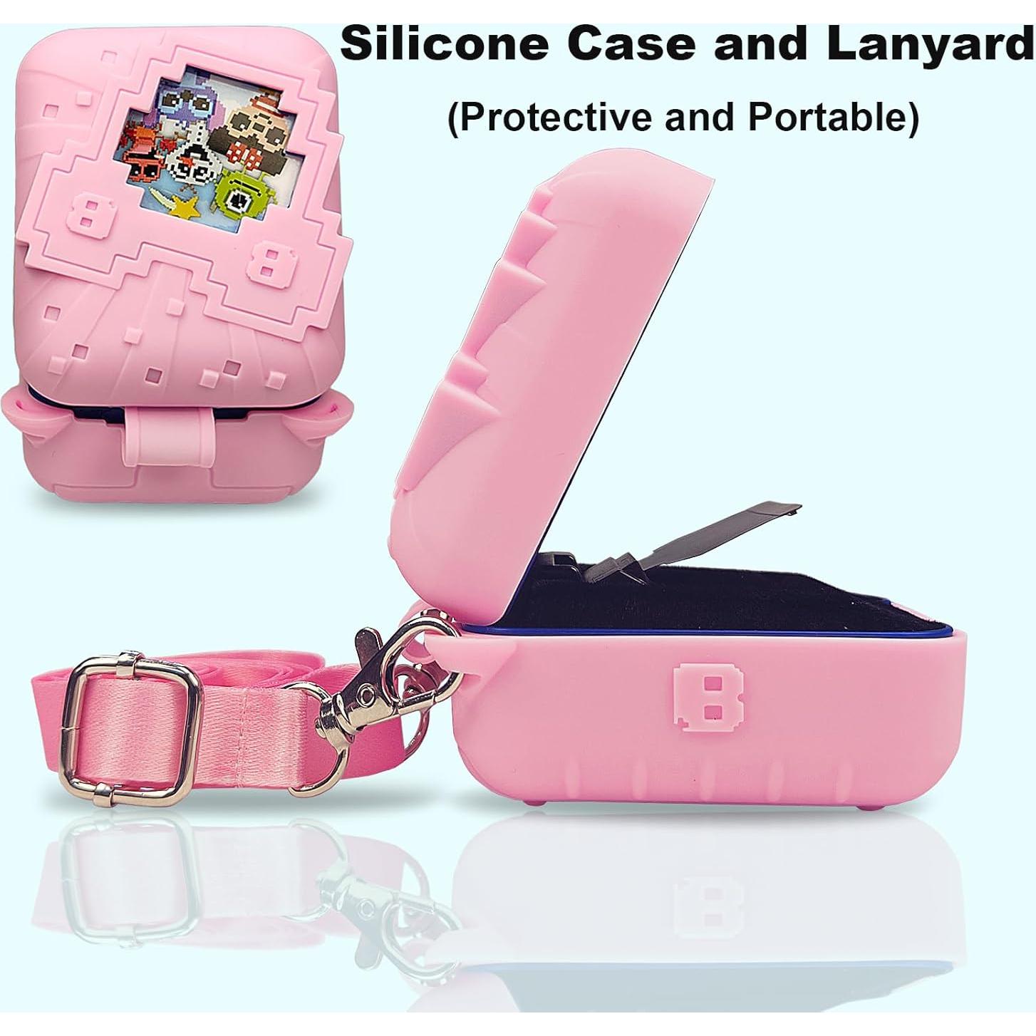 Funda Dura y Silicona JCHPINE para Bitzee Disney Rosa