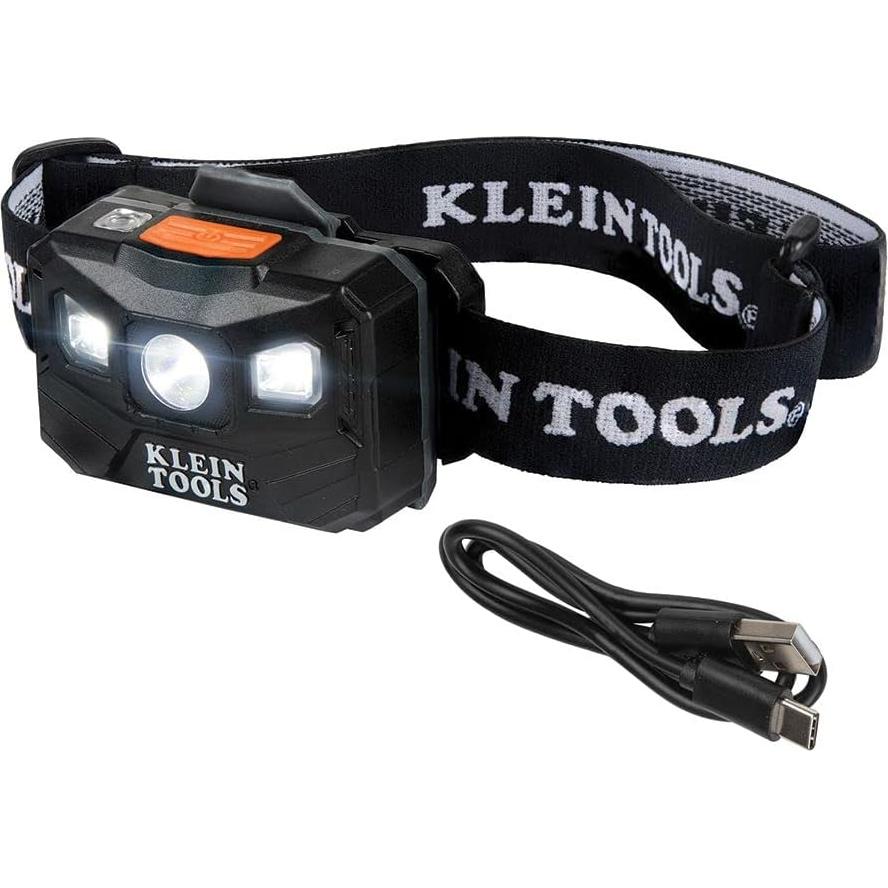 Linterna Frontal LED Klein Tools 56048 400 Lúmenes Recargable