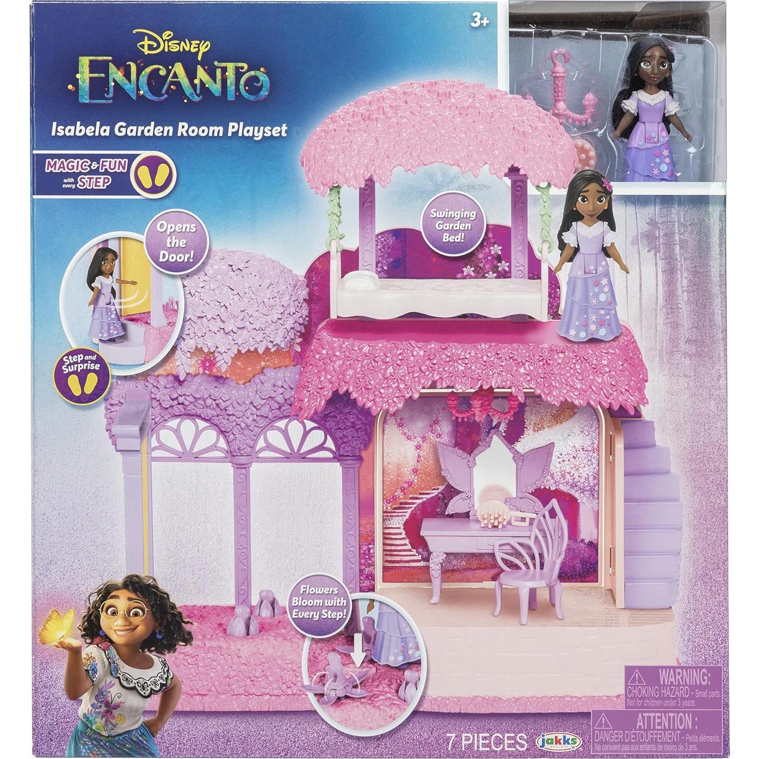 Juego de Sala de Jardín Isabela Disney Encanto con Muñeca