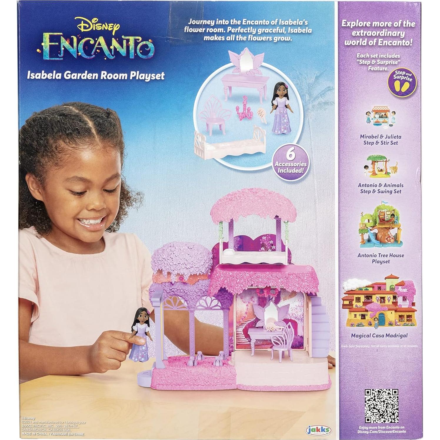 Juego de Sala de Jardín Isabela Disney Encanto con Muñeca