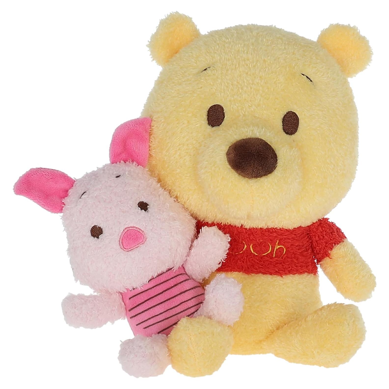 Peluche Disney Baby Winnie Pooh y Piglet Kids Preferred 28cm