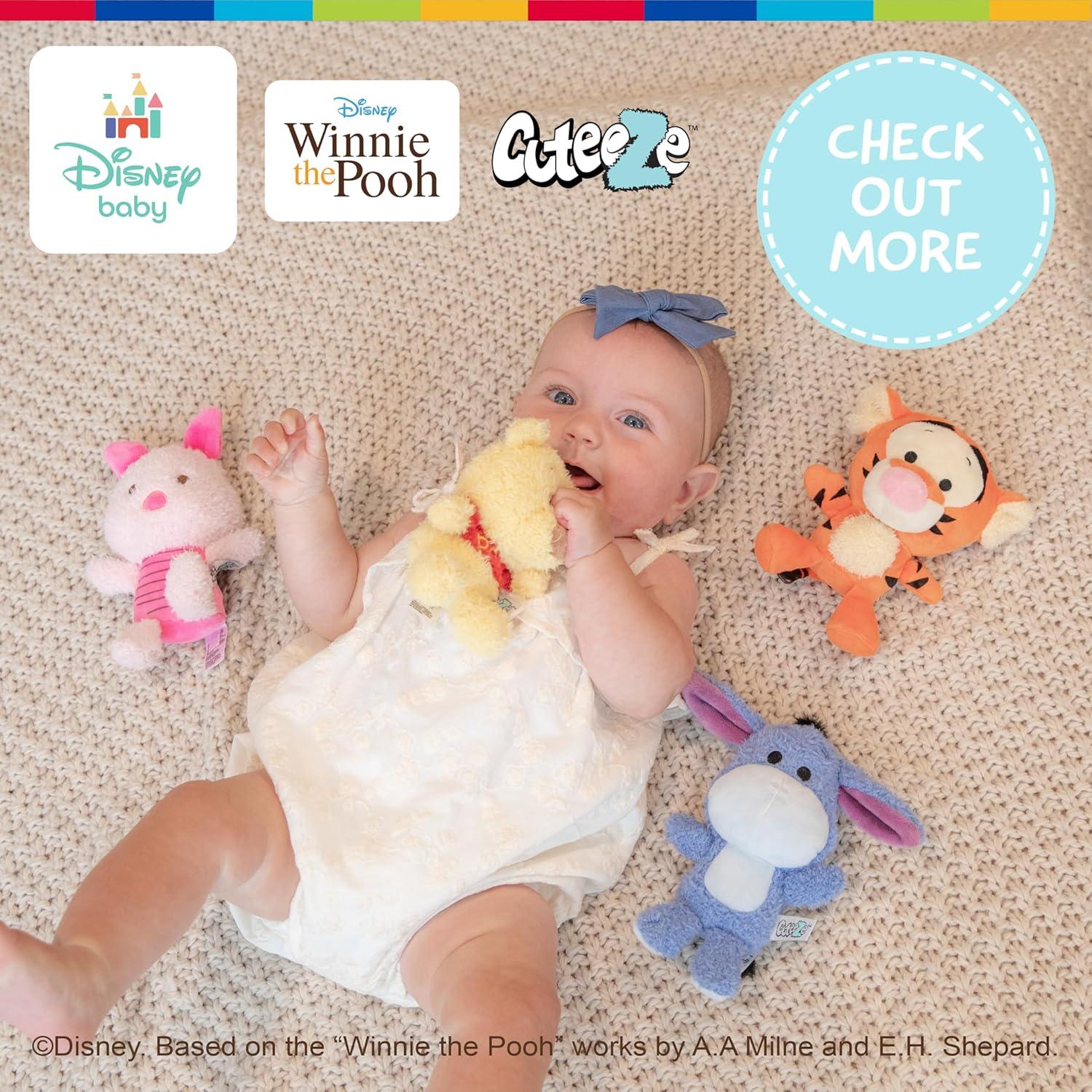 Peluche Disney Baby Winnie Pooh y Piglet Kids Preferred 28cm