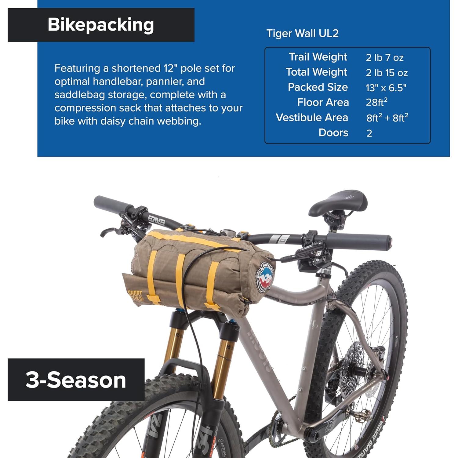 Tienda Big Agnes Tiger Wall UL 2 Personas Ultraligera Gris