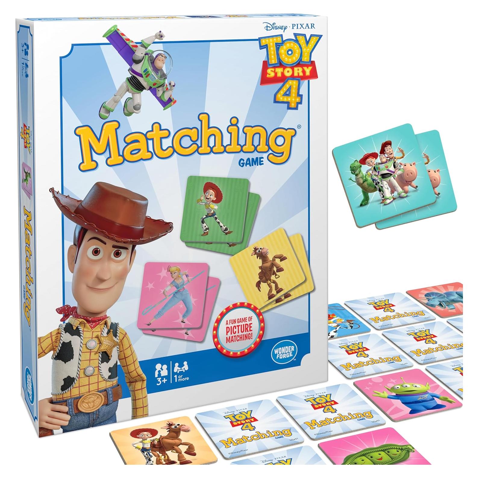 Juego de Emparejamiento Toy Story 4 Wonder Forge 427g