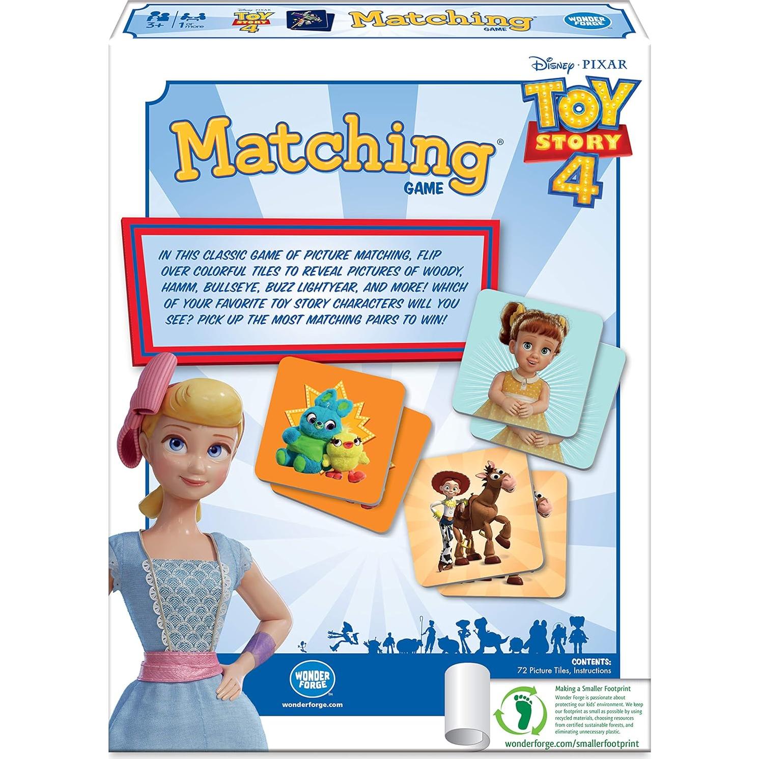 Juego de Emparejamiento Toy Story 4 Wonder Forge 427g