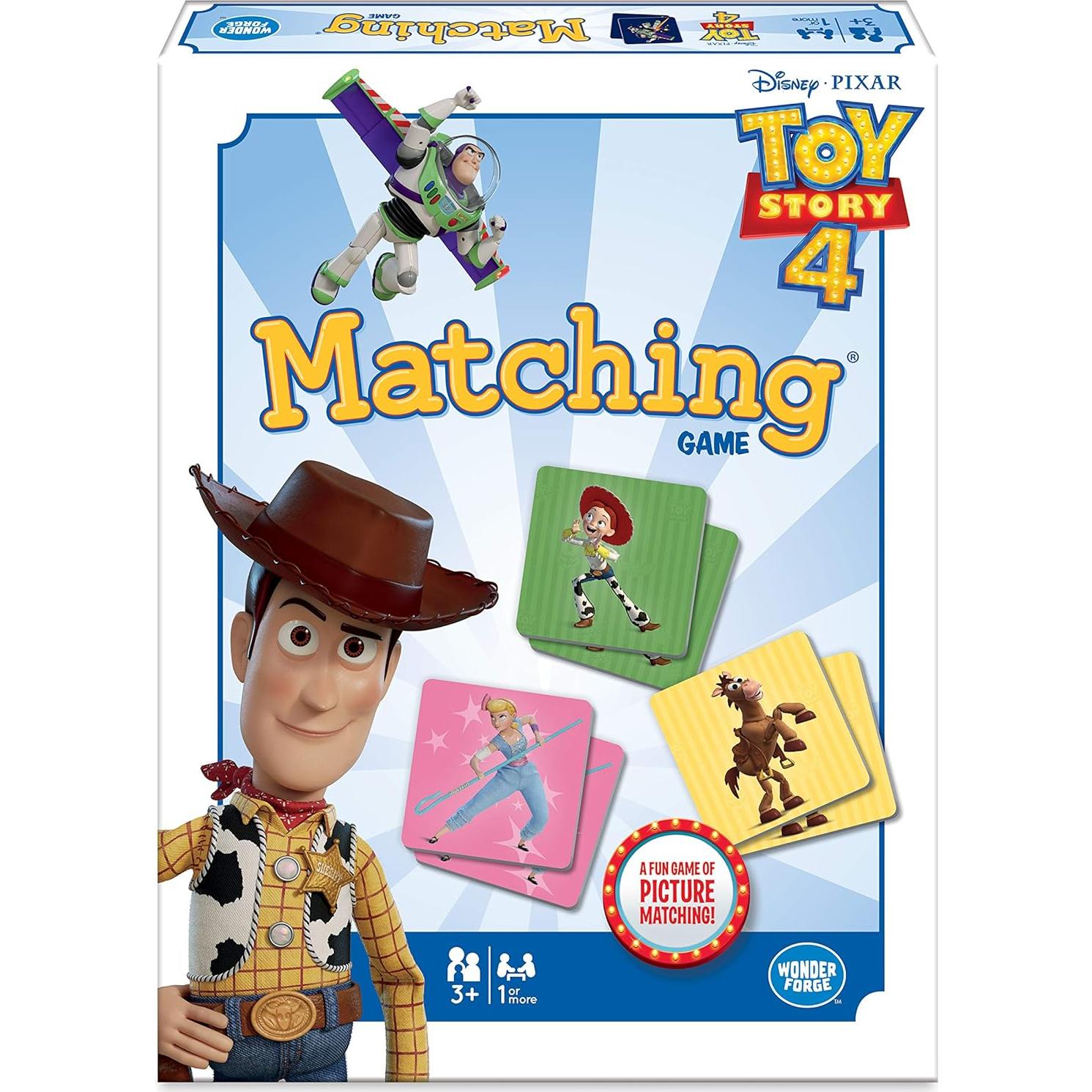 Juego de Emparejamiento Toy Story 4 Wonder Forge 427g