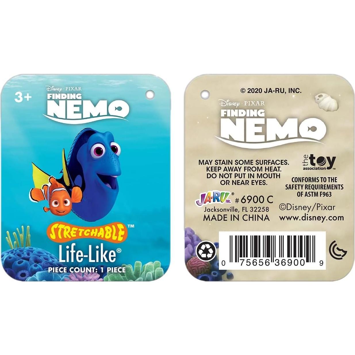 Figuras Estirables Disney JA-RU Nemo - Paquete de 6
