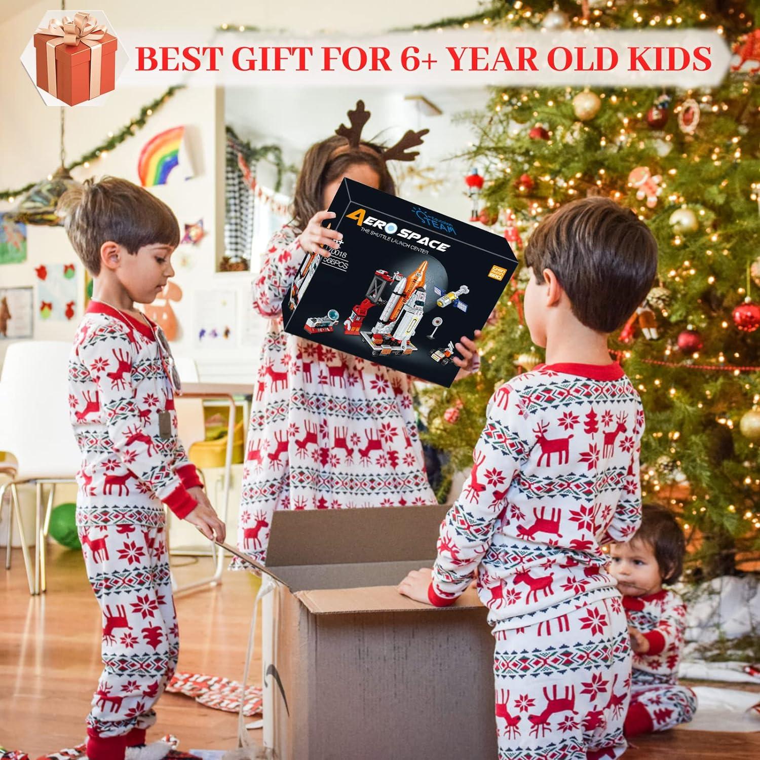 Juguete de Construcción Espacial Linxi 12-en-1 566 PCS