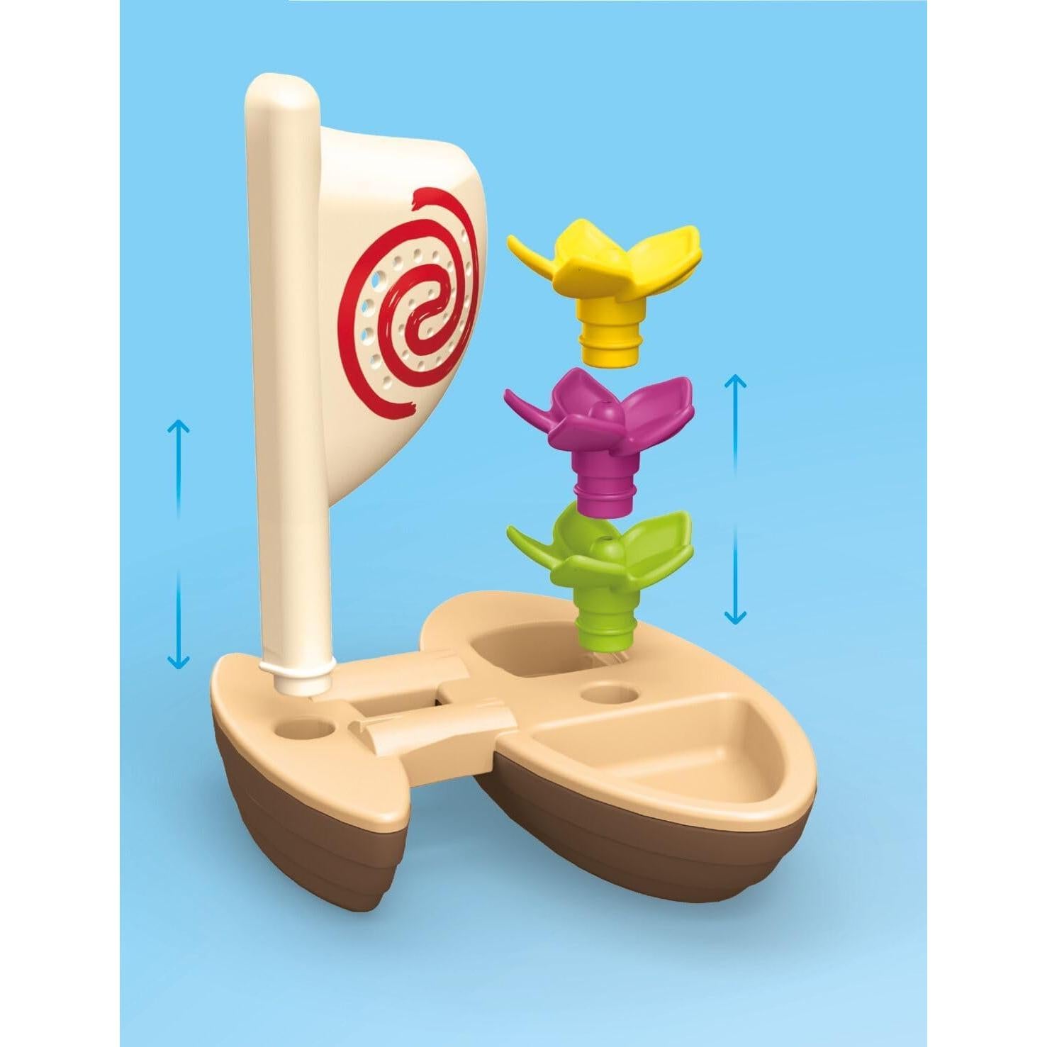 Barco de Moana Playmobil Junior - Juguete Acuático 8 Piezas