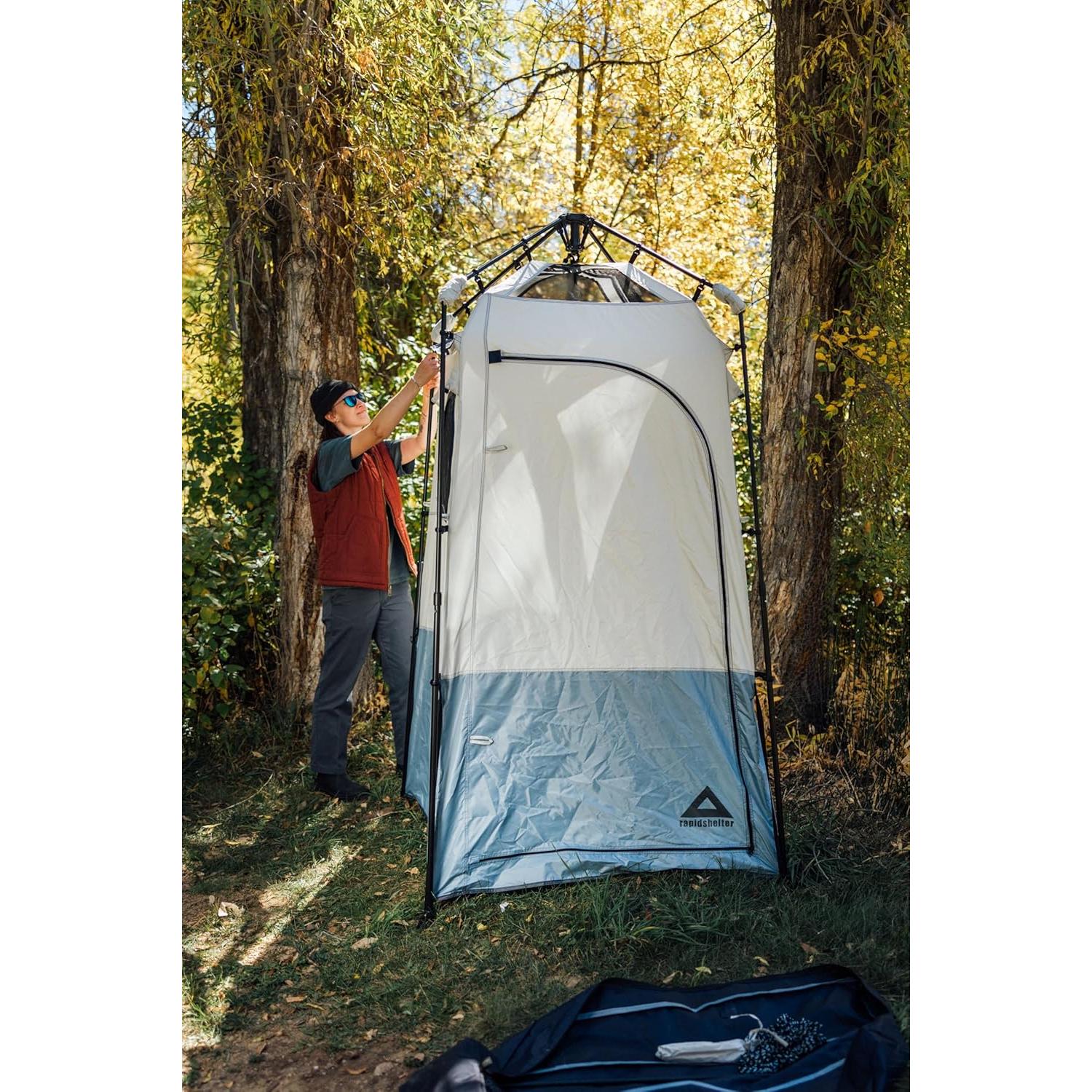 Refugio de Privacidad Rápido Caddis 2 Habitaciones Camping