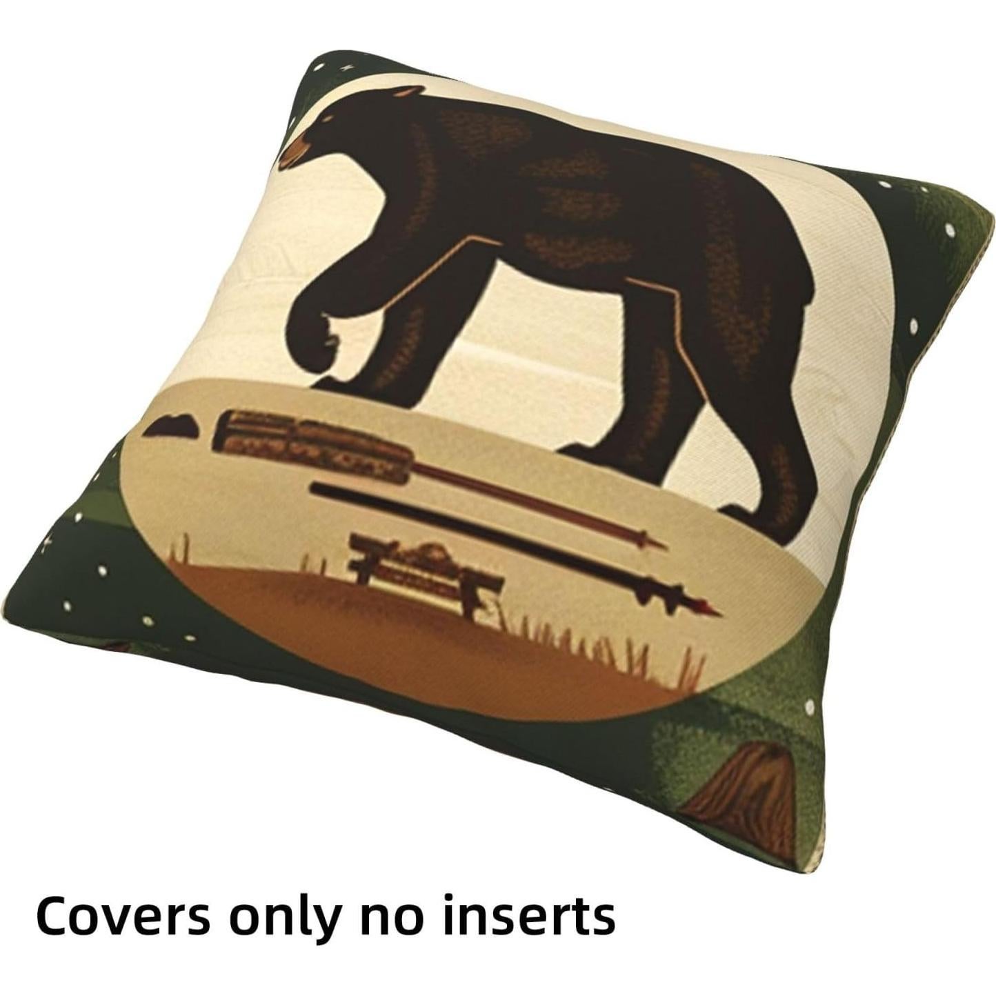 Conjunto de 4 Fundas de Cojín Aventura FELENIW 45x45 cm