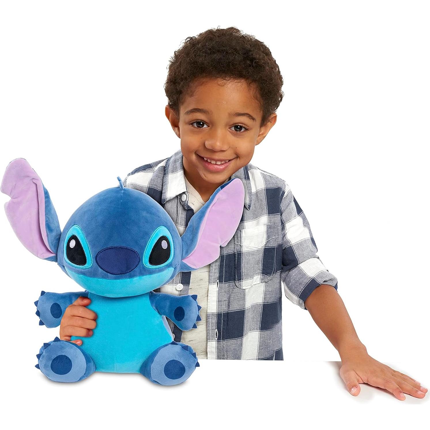 Peluche Ponderado Disney Stitch 35.6 cm Just Play Azul