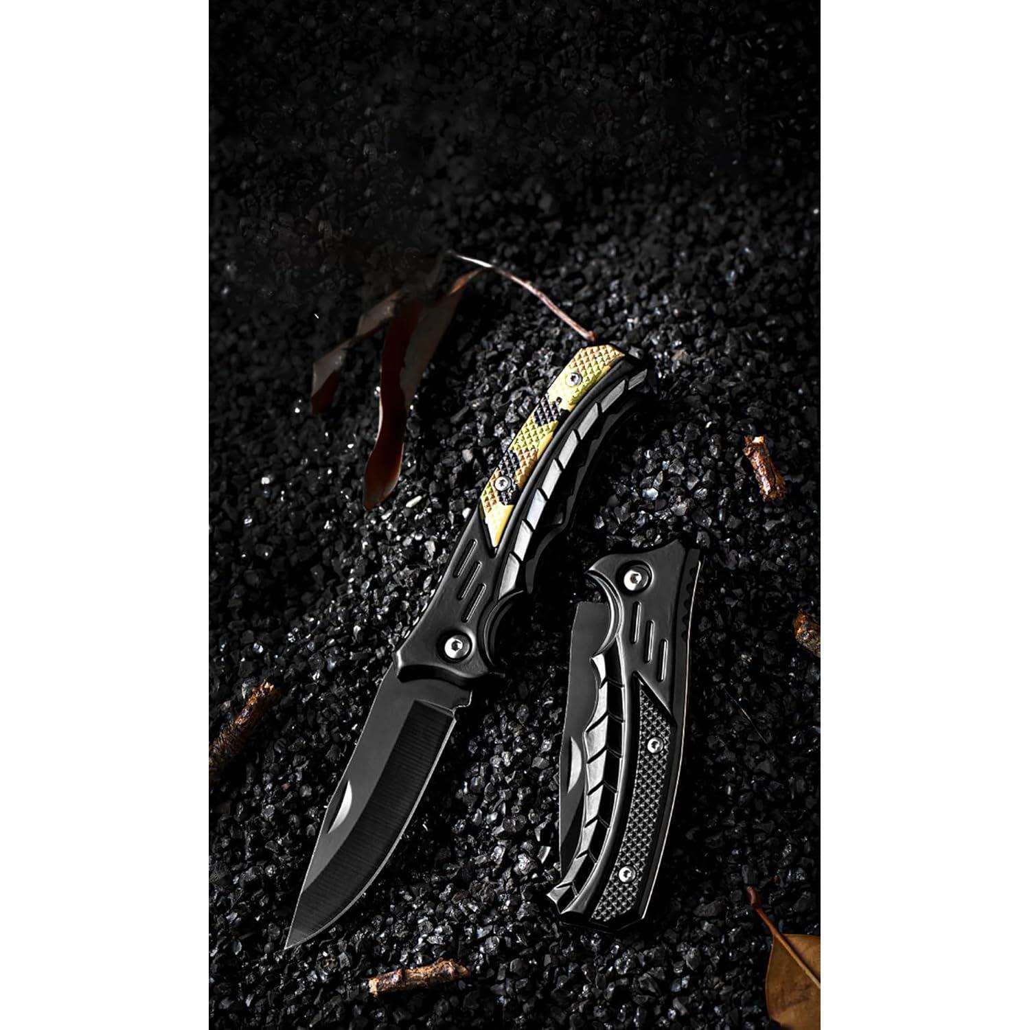 Cuchillo de bolsillo plegable Gerderk 6.8 cm acero inoxidable