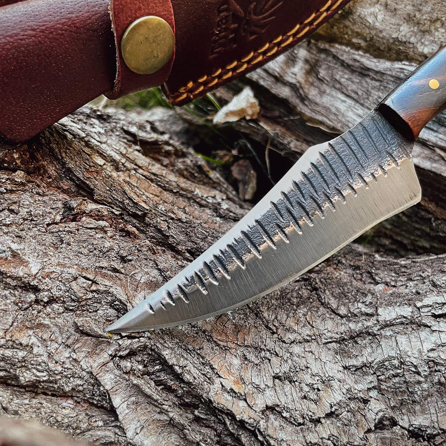 Cuchillo de Desollado Titan International Knives 3.7" Acero Carbono