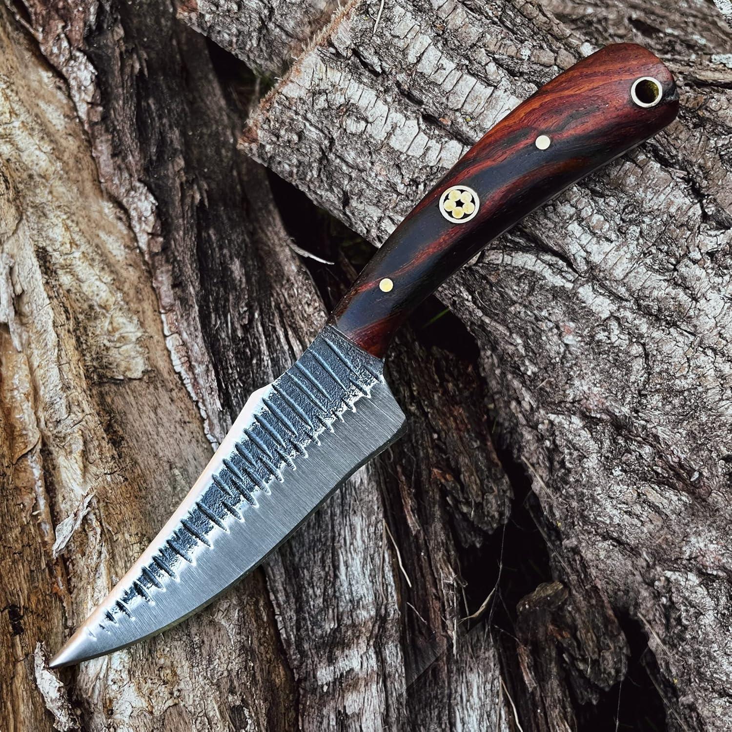 Cuchillo de Desollado Titan International Knives 3.7" Acero Carbono