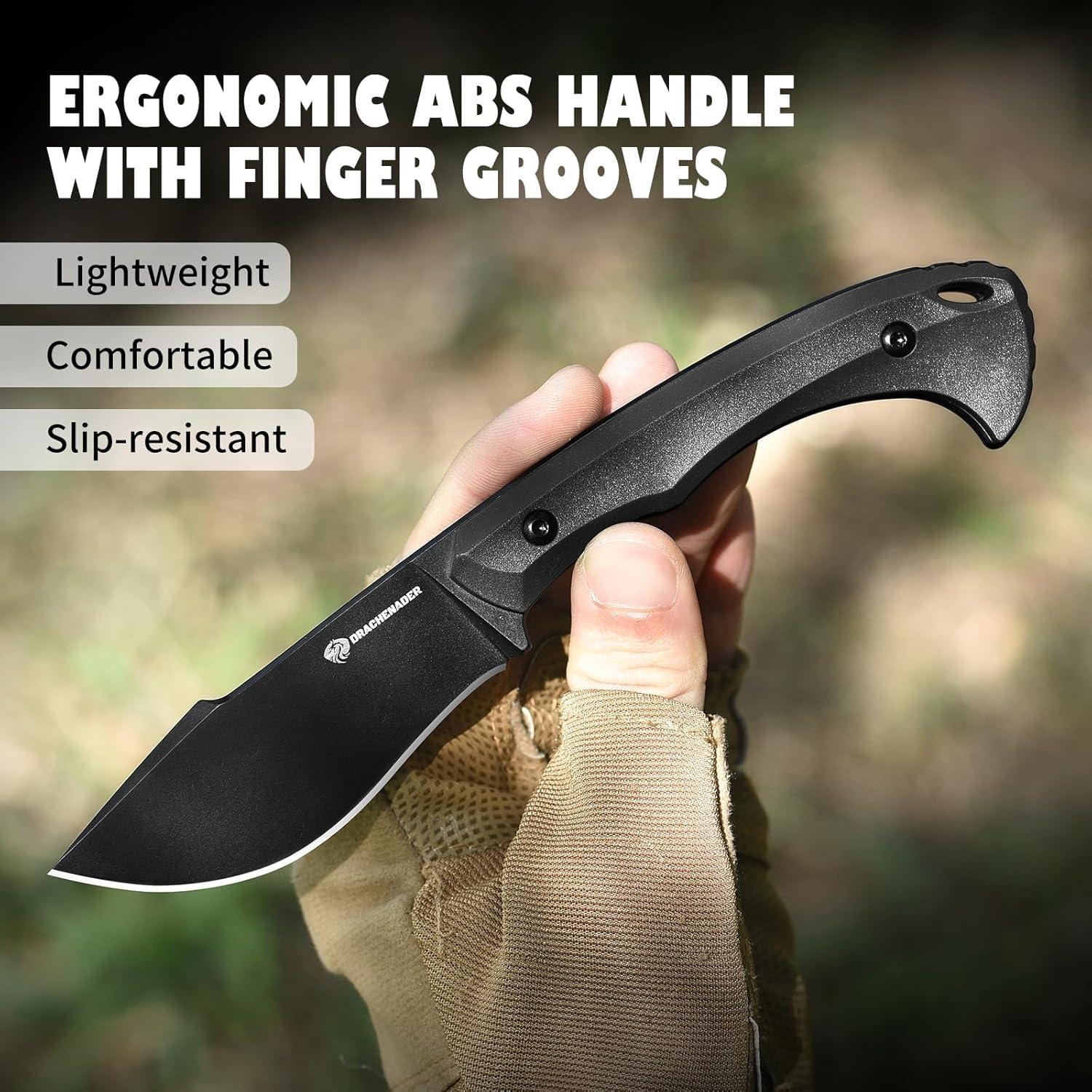 Cuchillo de Supervivencia EDC Drachenaider L-Y con Encendedor