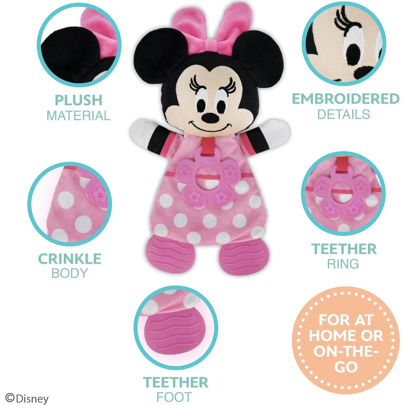 Mordedor y peluche Minnie Mouse Disney Baby 28 cm para bebés