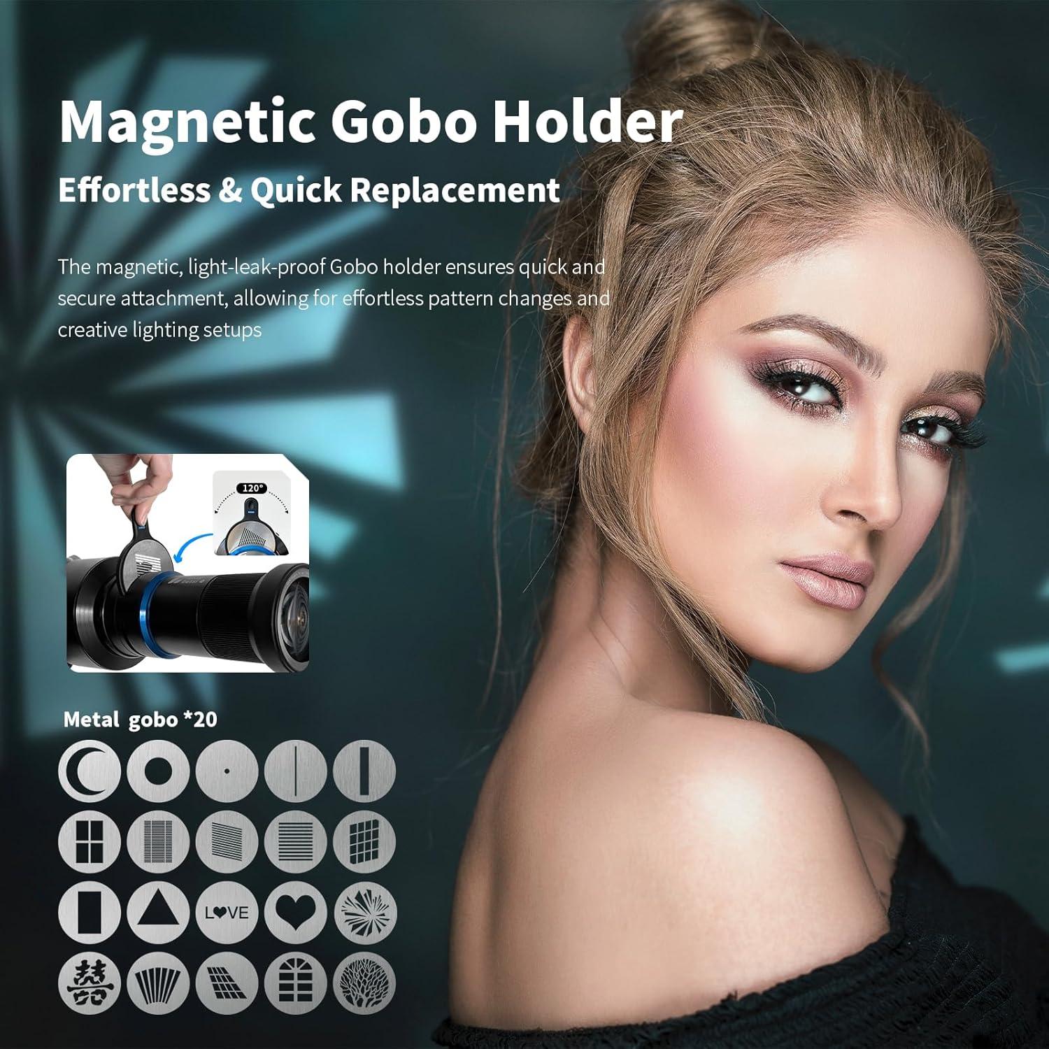 Snoot Óptico Bussi MG06 Pro con Montura Bowens Extendida