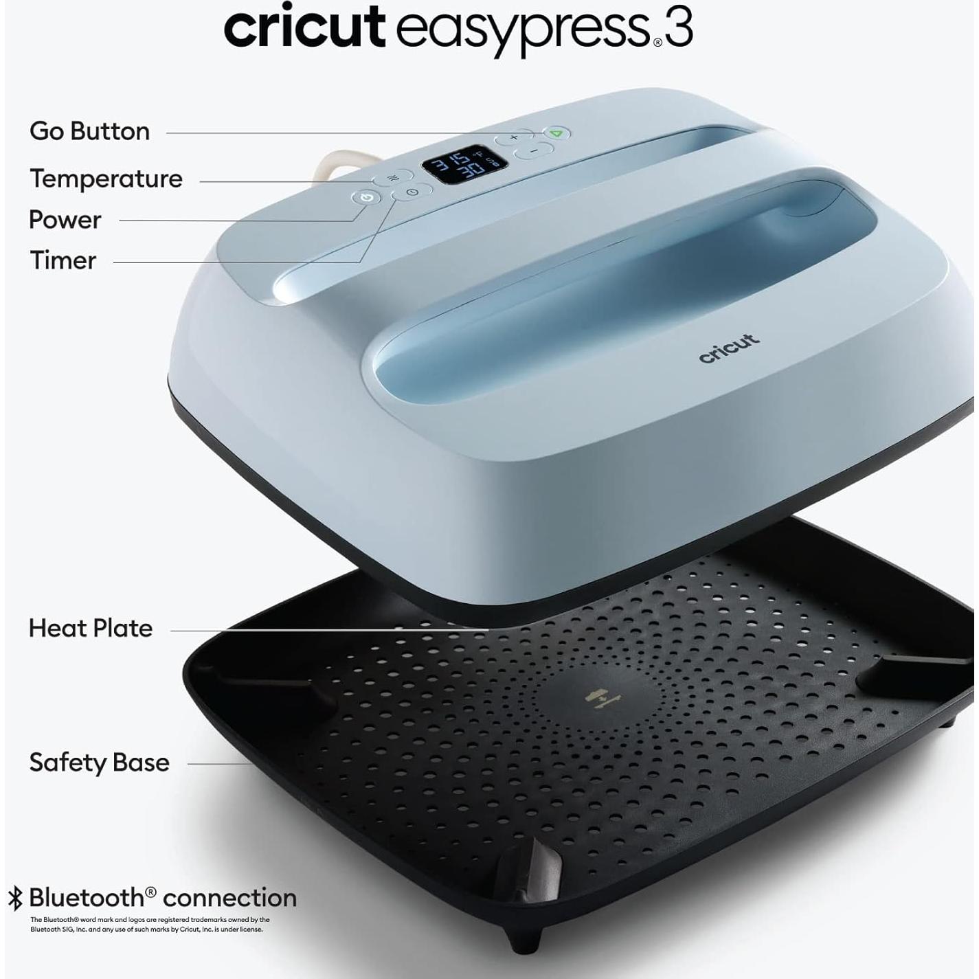Cricut Maker 4 + EasyPress 3 - Máquina de Corte y Prensa de Calor