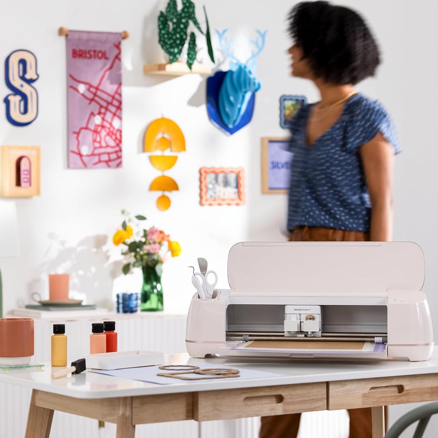 Cricut Maker 4 + EasyPress 3 - Máquina de Corte y Prensa de Calor