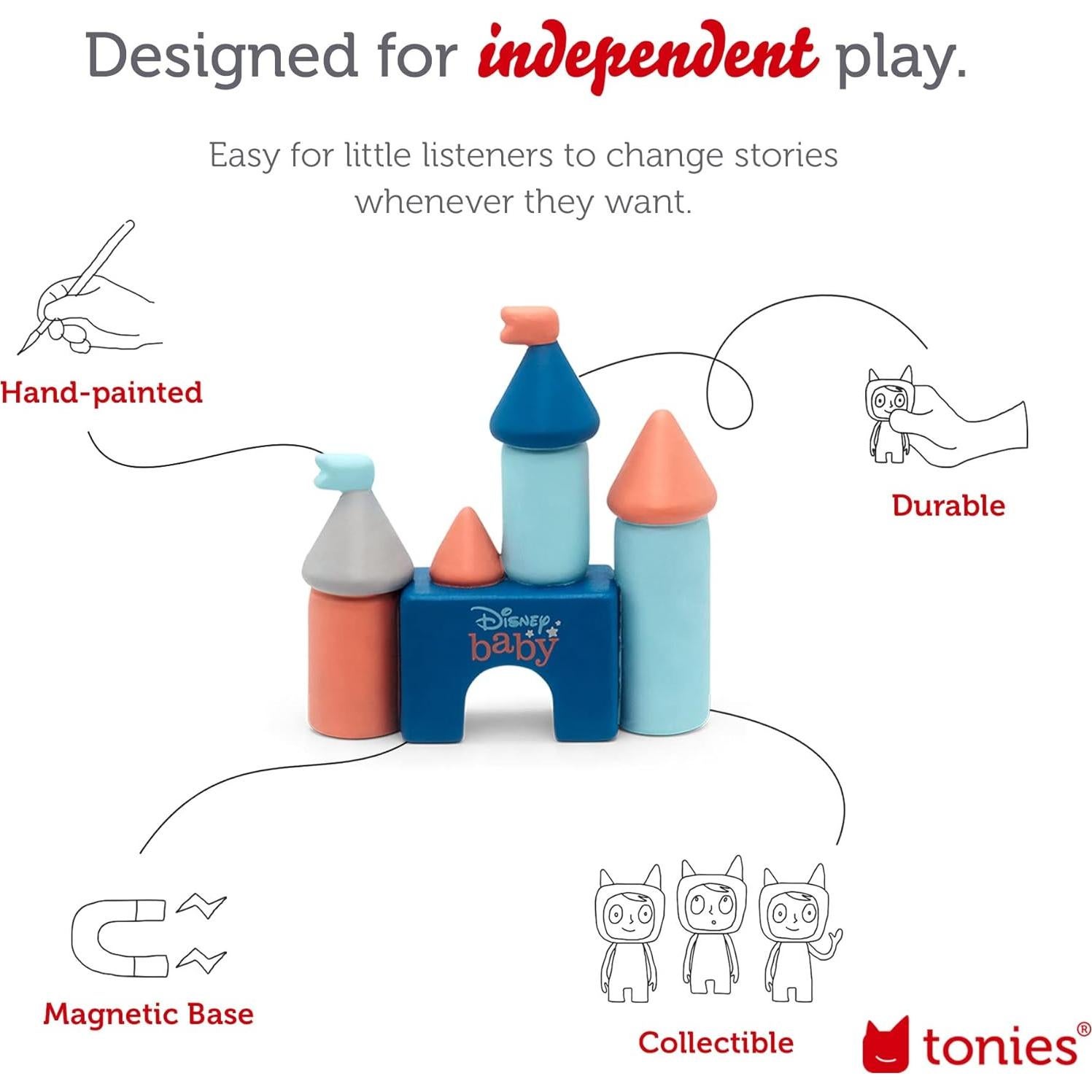 Figurita de Audio Tonies Disney Baby Lullabies 12 Canciones