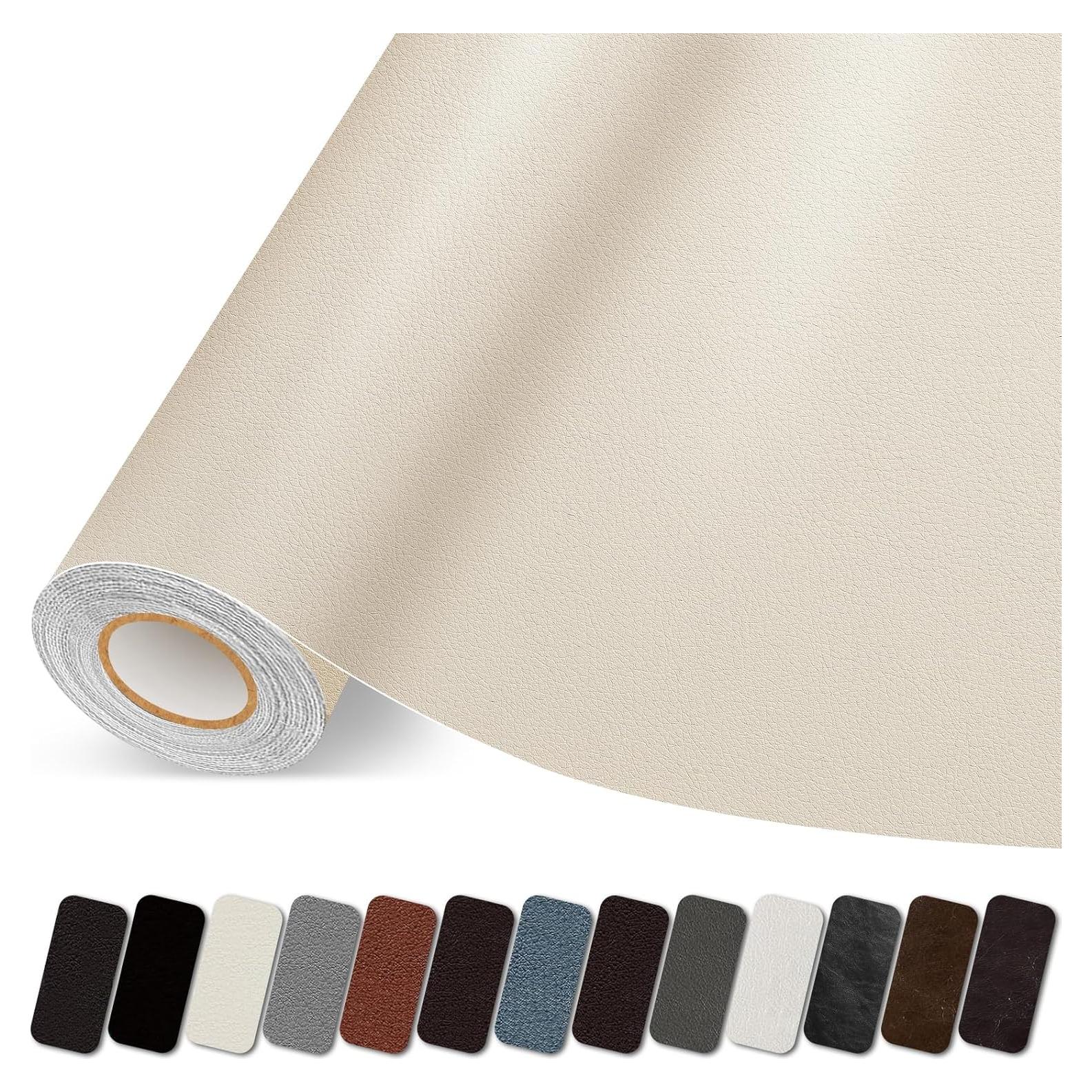 Parche de Reparación de Cuero Lifenion Beige 8.89x200 cm