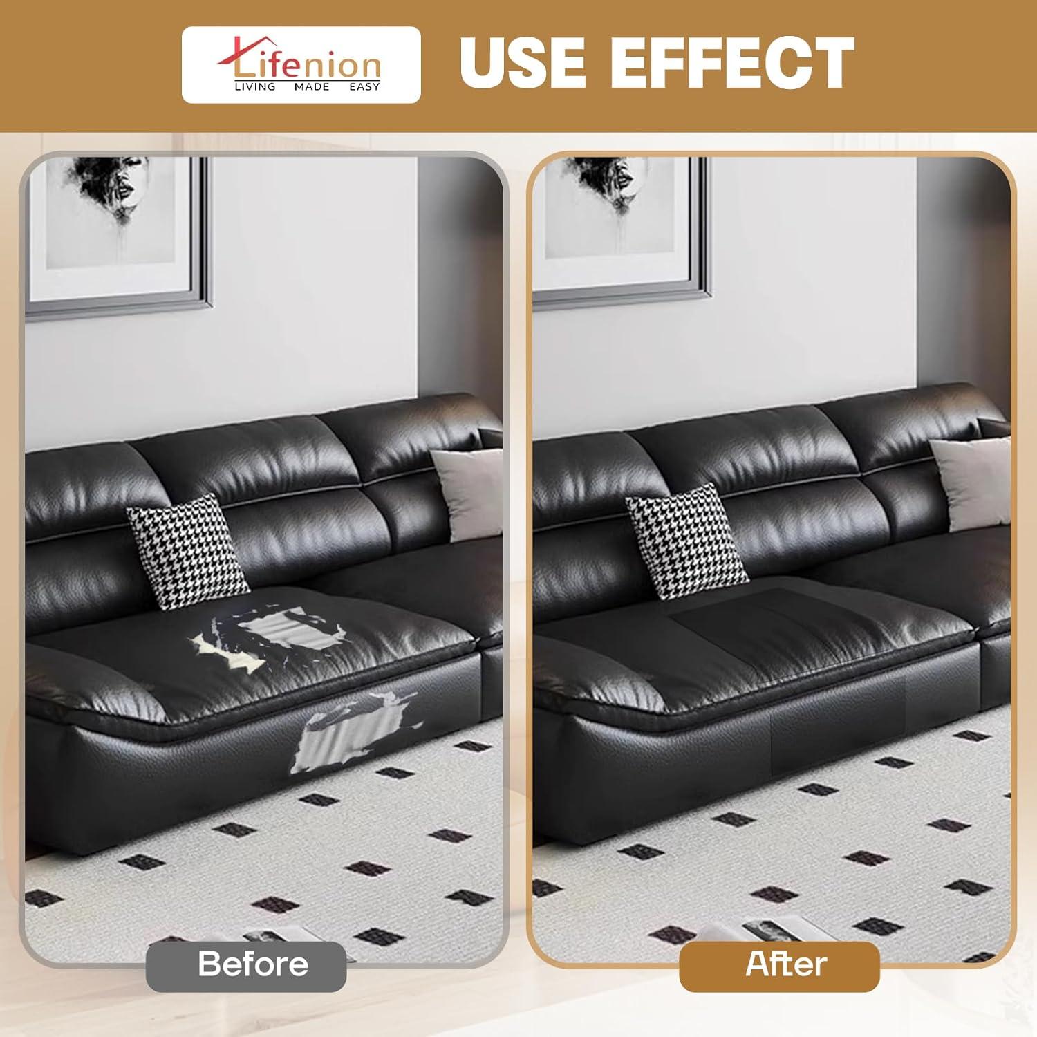 Parche de Reparación de Cuero Lifenion Beige 8.89x200 cm