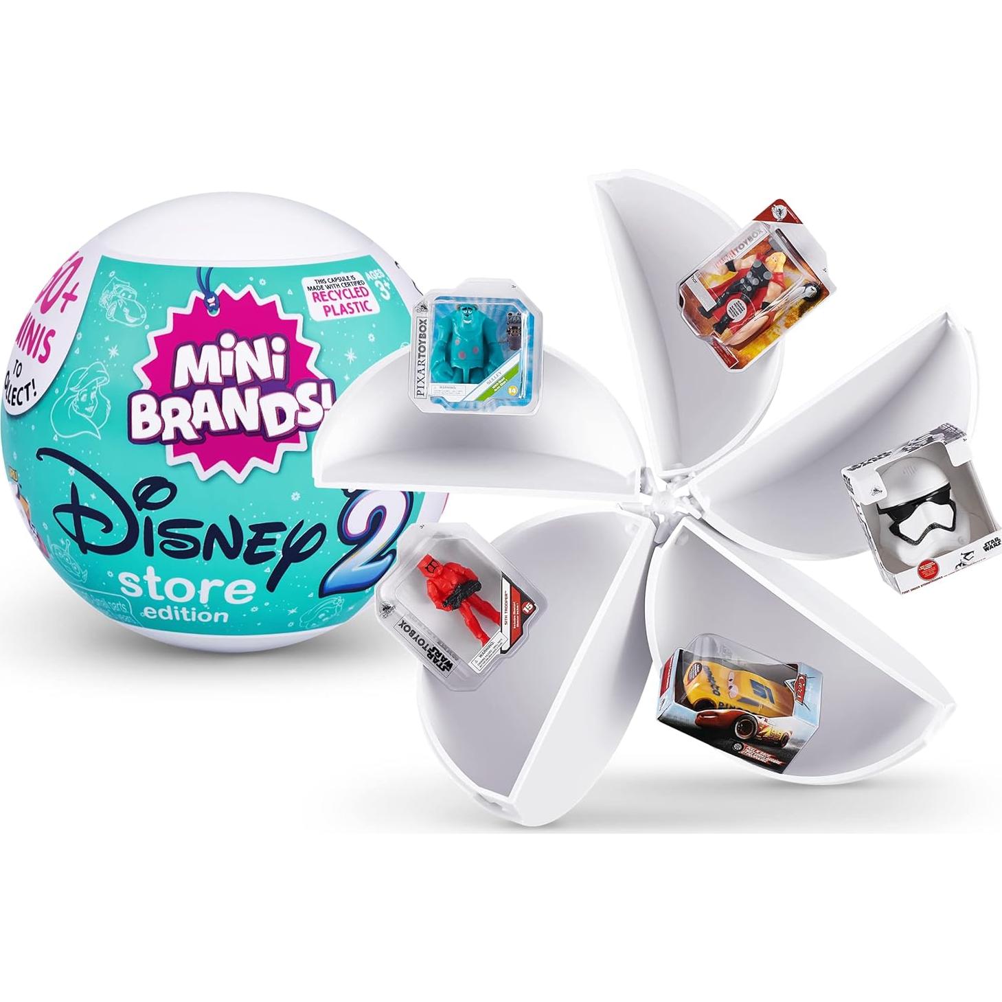 5 Sorpresas Mini Marcas Disney ZURU Serie 2 - 60 Minis