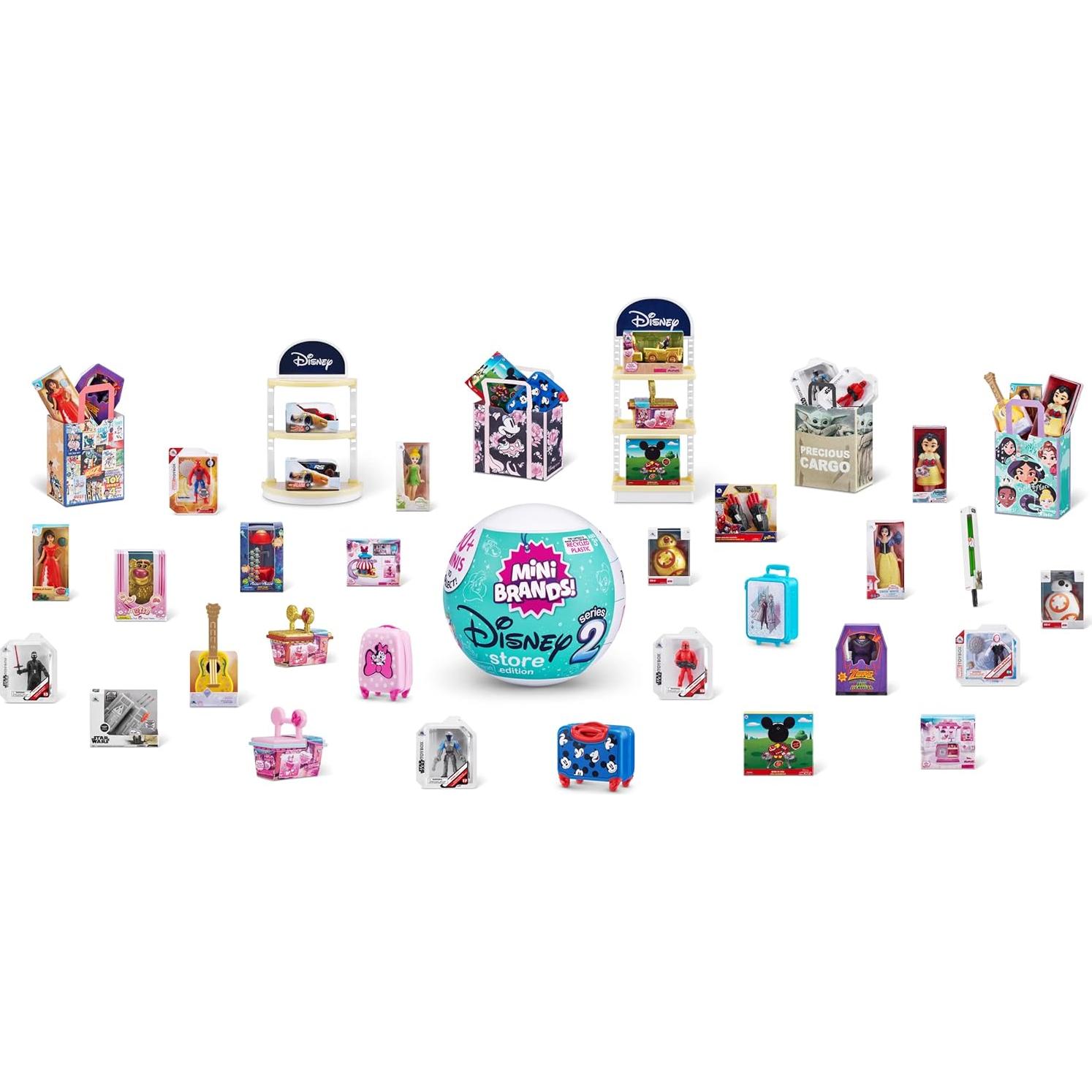 5 Sorpresas Mini Marcas Disney ZURU Serie 2 - 60 Minis