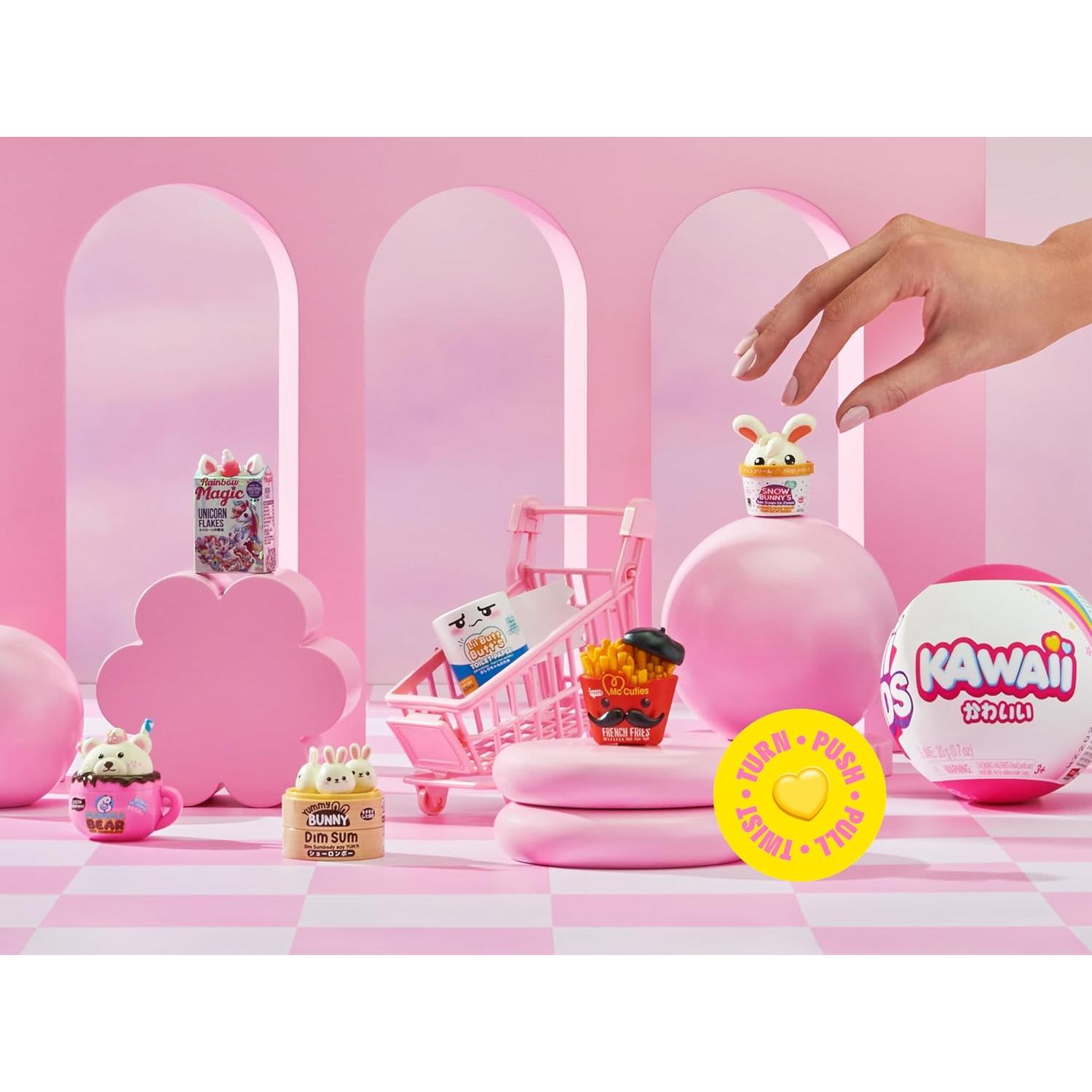 Kawaii Capsule by ZURU, Surprise Kawaii collectable minis, Blind Packaging, Japanese Themed collectables (2 Pack)