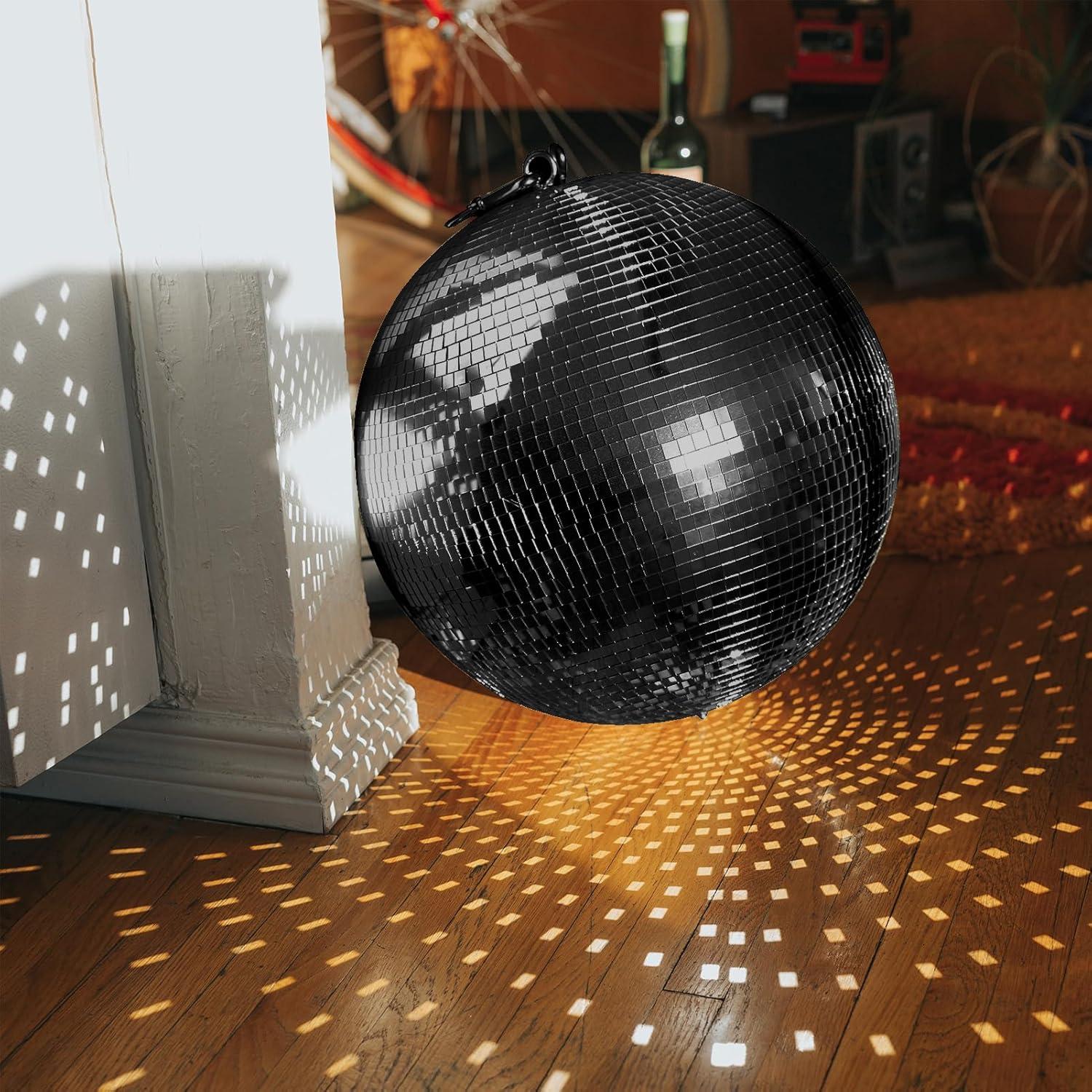 Azulejos de Espejo Autoadhesivos Art3dwallpanels 6 Piezas Negro