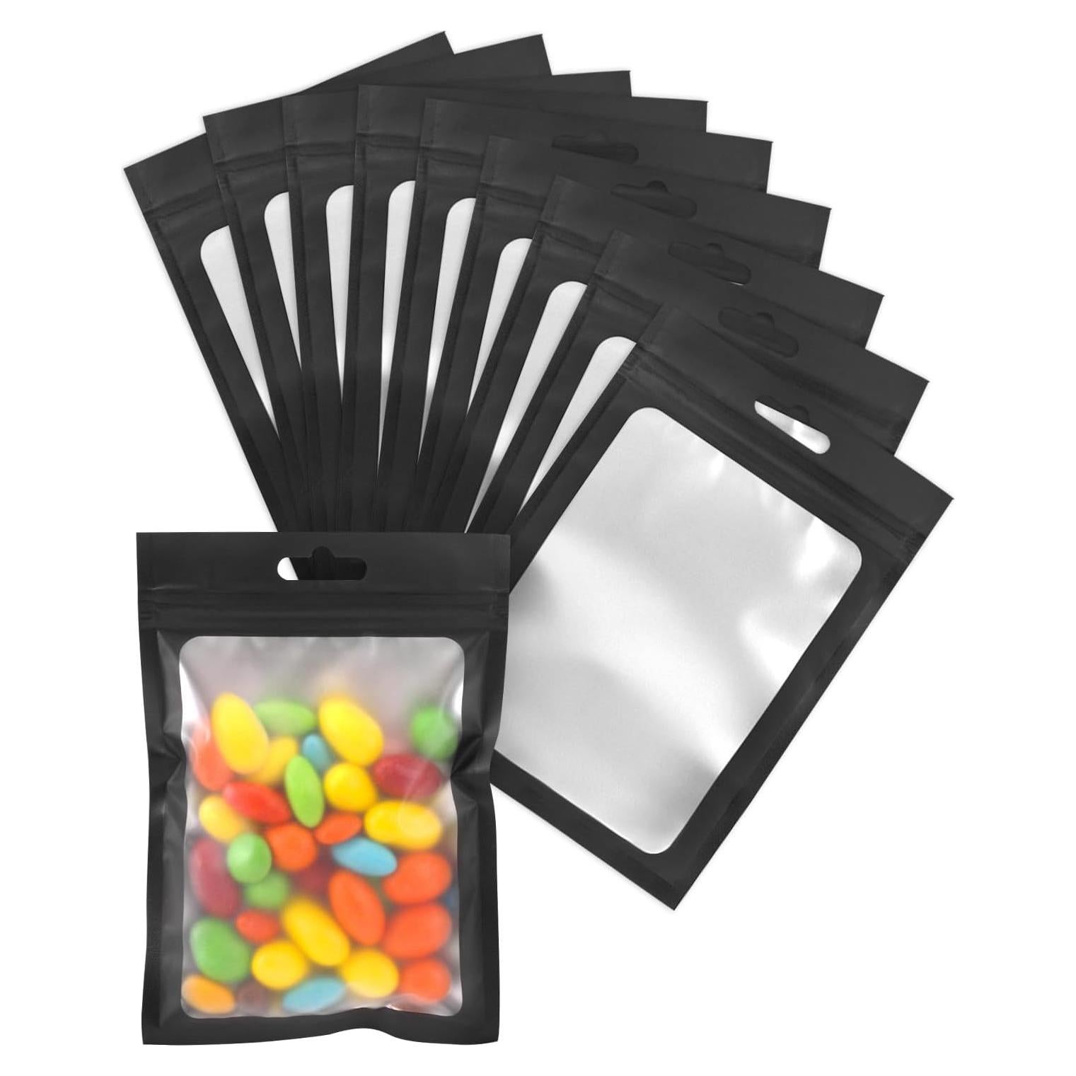 200 Bolsas de Pouch de Aluminio Reutilizables Gwybkq 10x15cm