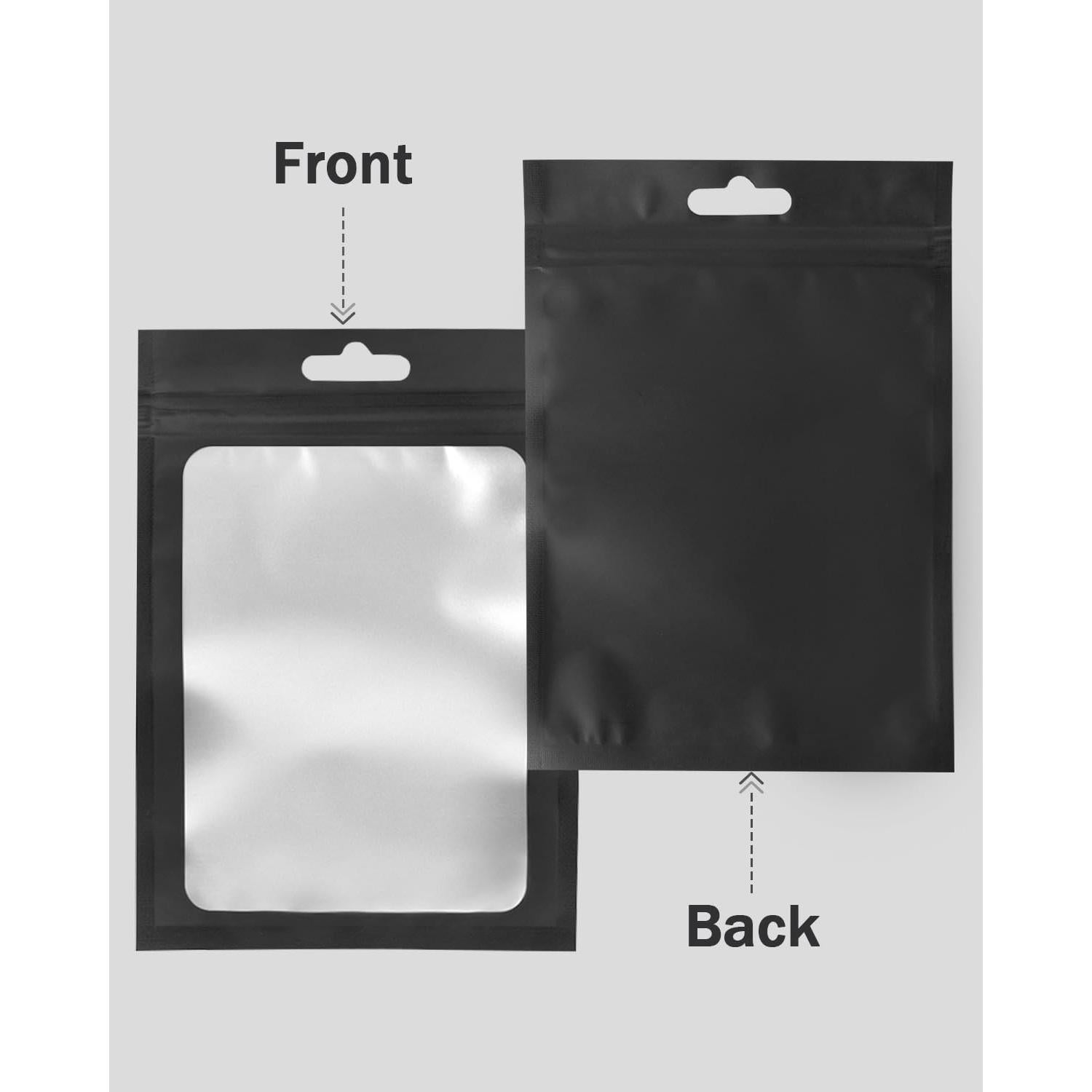 200 Bolsas de Pouch de Aluminio Reutilizables Gwybkq 10x15cm