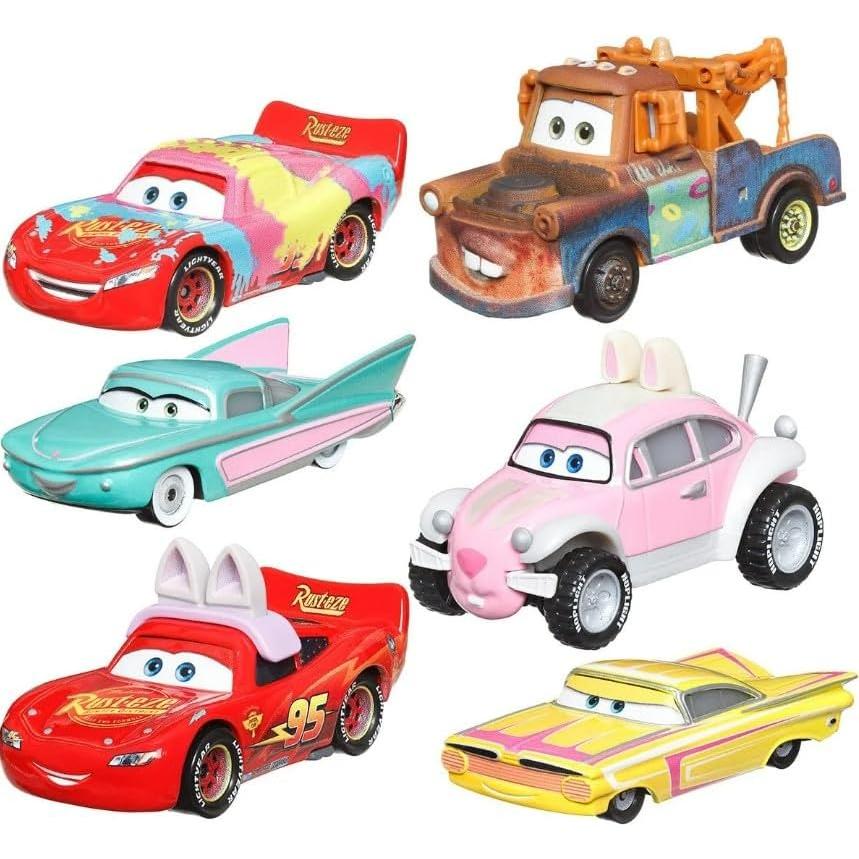 Vehículo Diecast Disney Cars Ramone Amarillo 1:55 Pascua