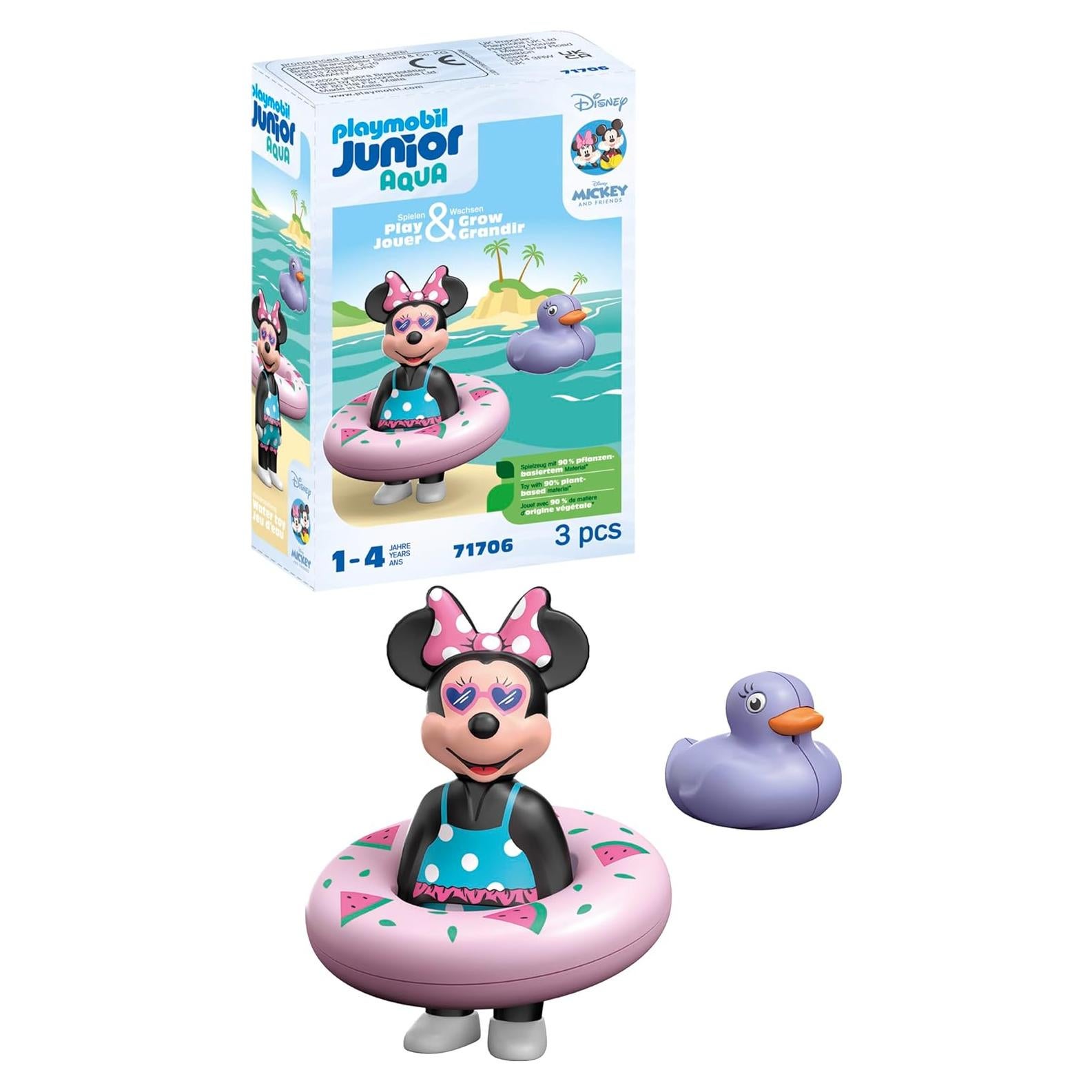 Set de Baño PLAYMOBIL JUNIOR Minnie Mouse 3 Piezas