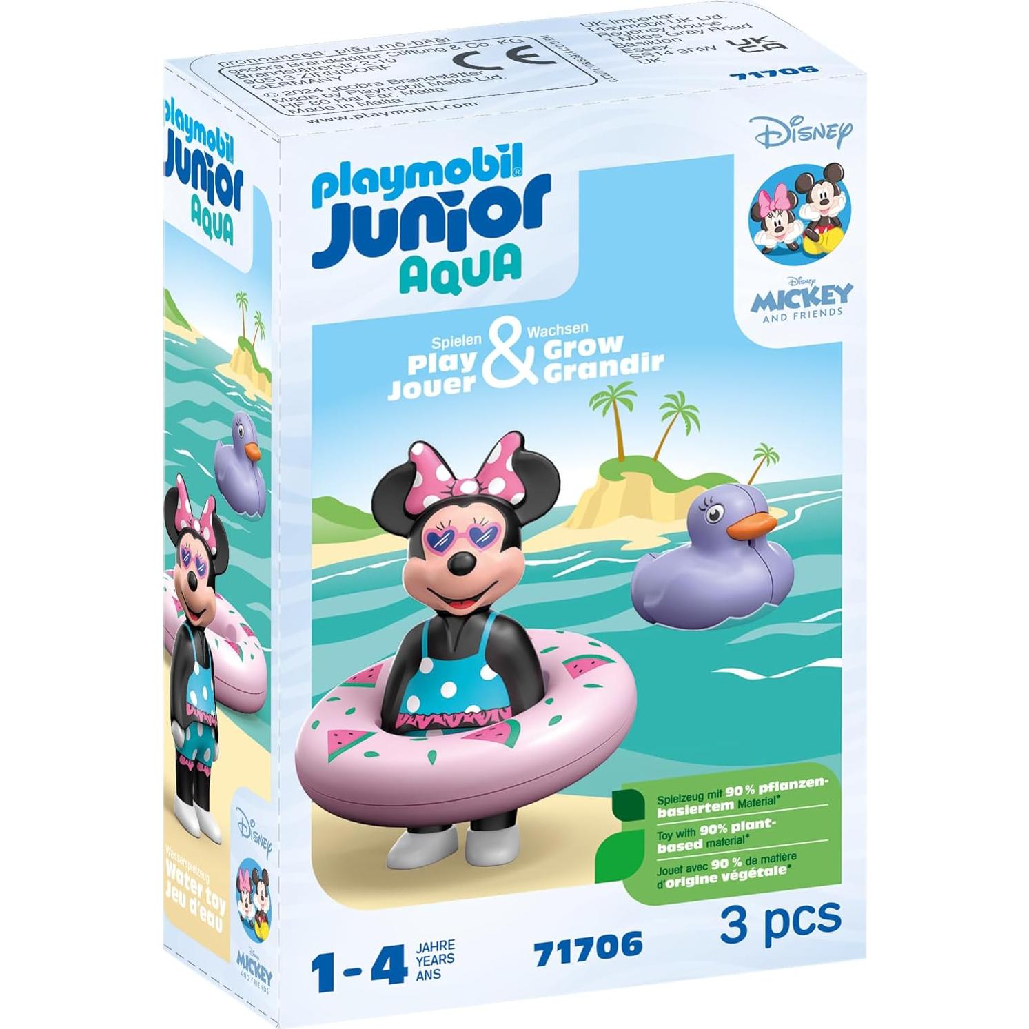 Set de Baño PLAYMOBIL JUNIOR Minnie Mouse 3 Piezas