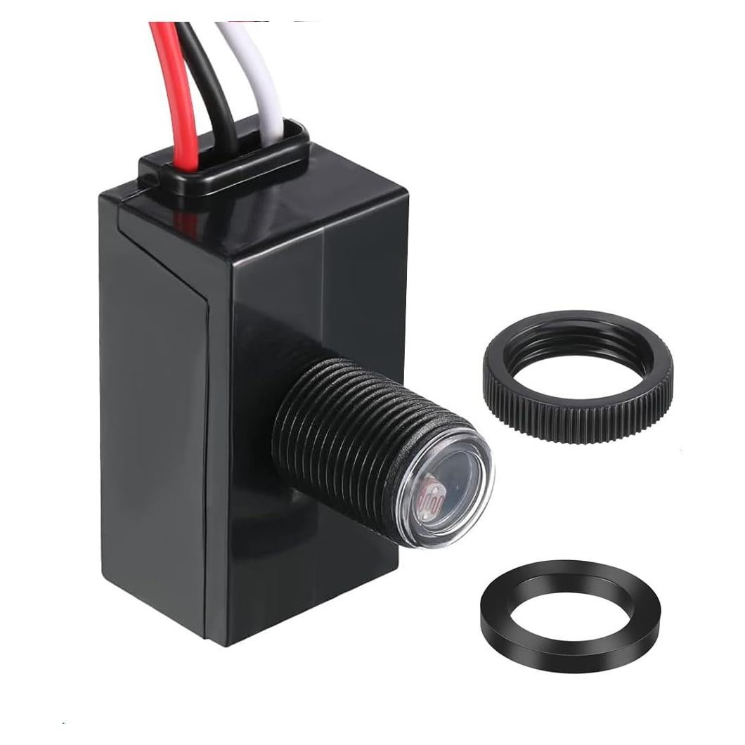 Sensor de Luz Fotocélula Meskliu 5A para Exterior IP65