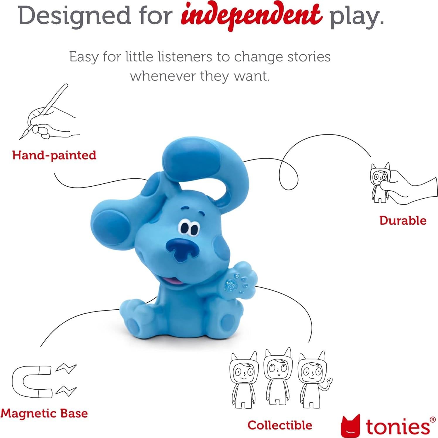 Figurita de Juguete de Audio Tonies Blue's Clues 3 Historias