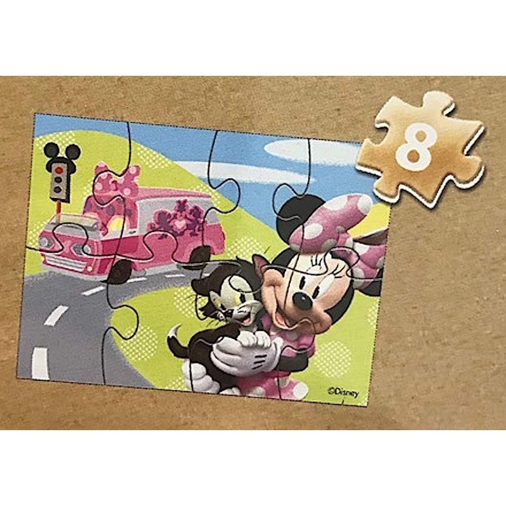 Rompecabezas de Madera Disney Minnie Mouse 5 Piezas
