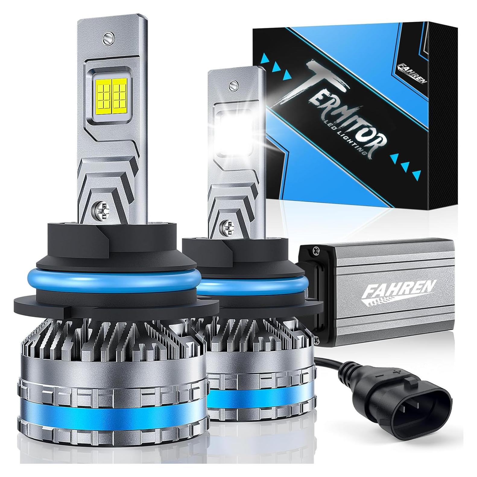 Bombillas de Luz de Niebla FAHREN 9007 120W 44000 Lúmenes IP68