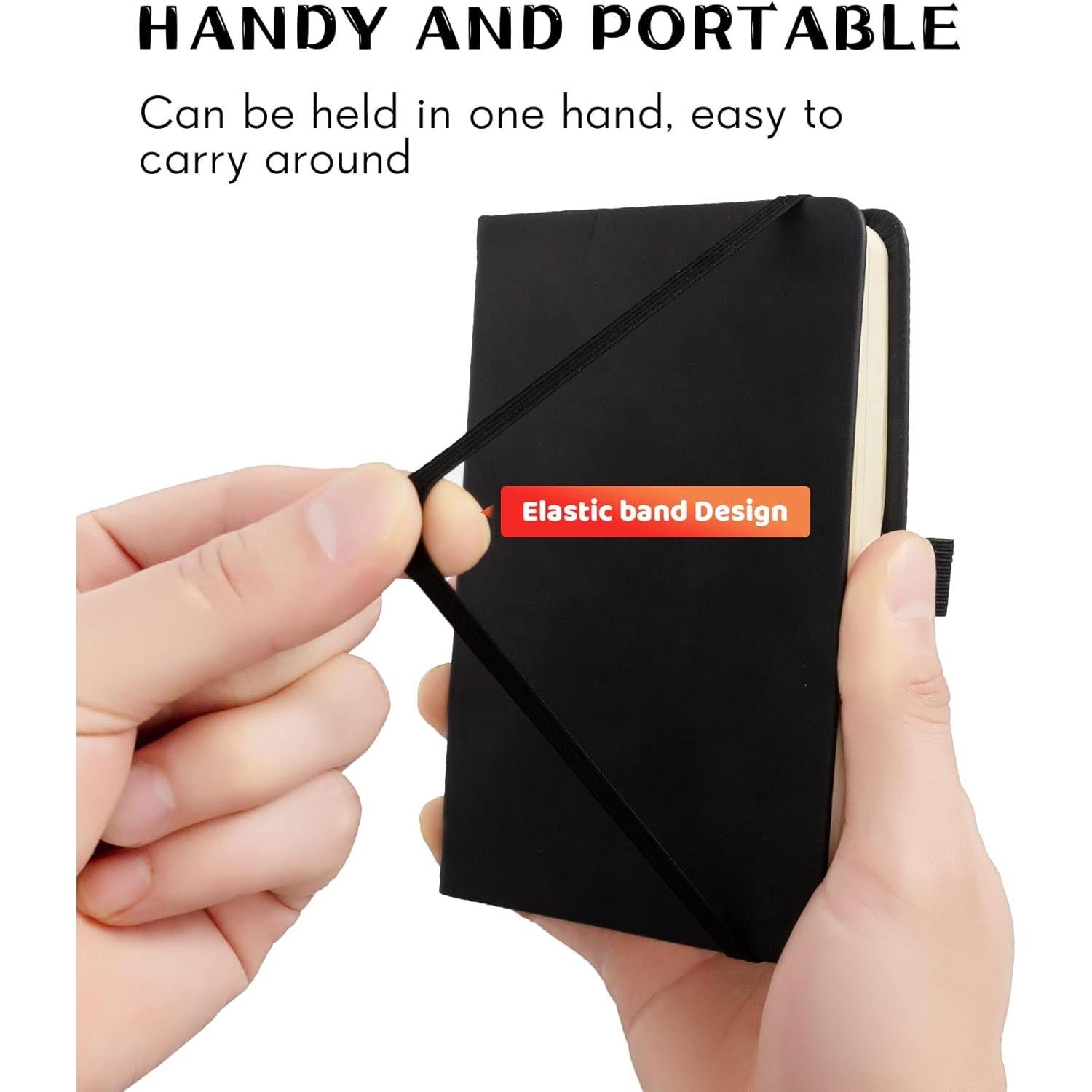 Cuaderno de Bolsillo Animusphere Negro 10.2x14.5 cm 200 Páginas