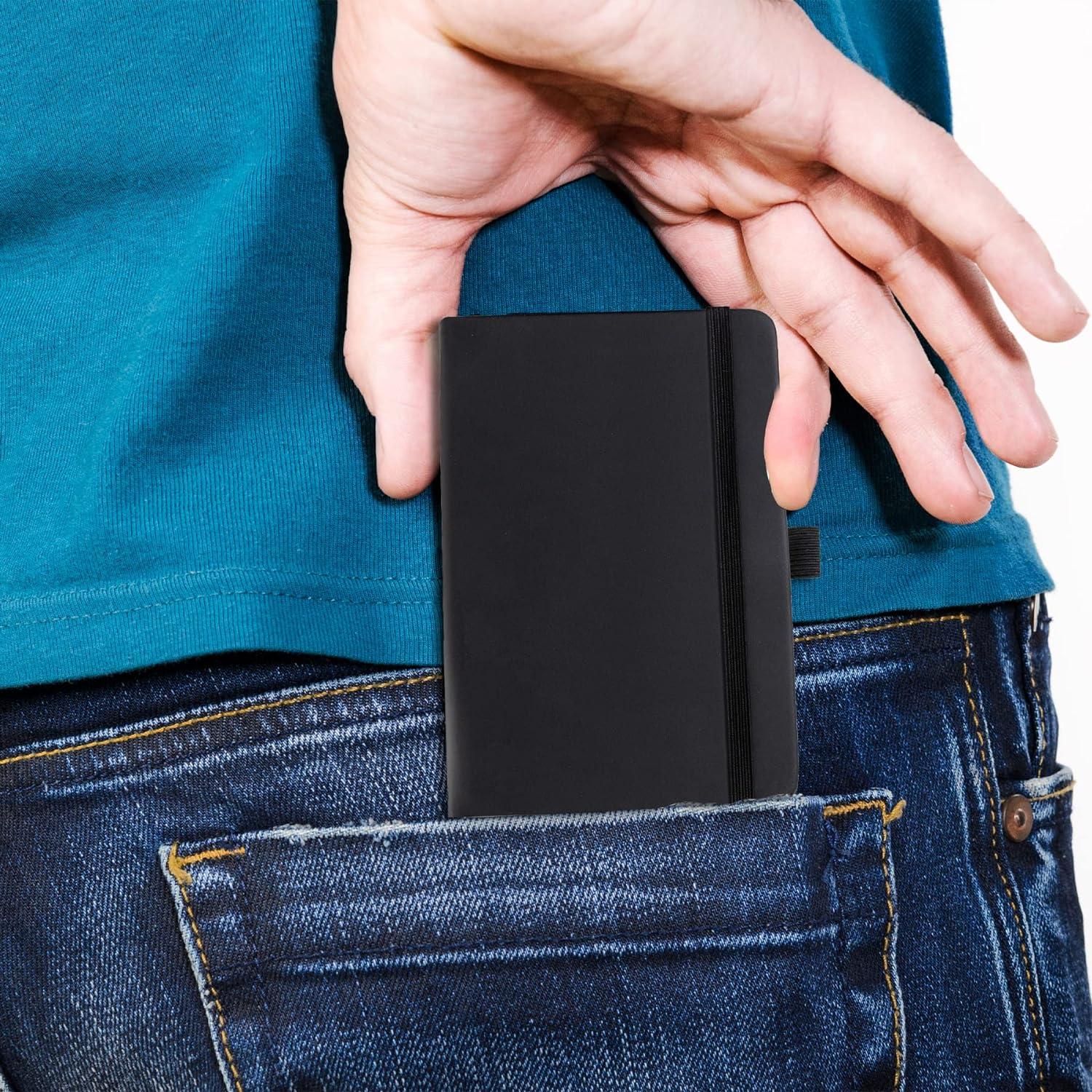 Cuaderno de Bolsillo Animusphere Negro 10.2x14.5 cm 200 Páginas