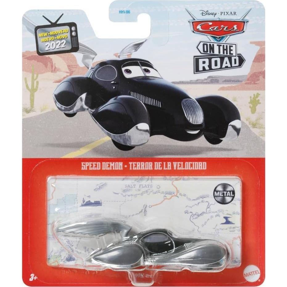 Vehículo de Metal Cars Mattel Demonio de Velocidad 1:55
