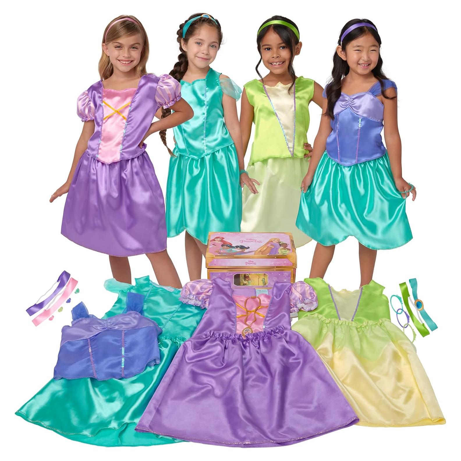 Baúl de Disfraces Deluxe Princesas Disney 21 Piezas