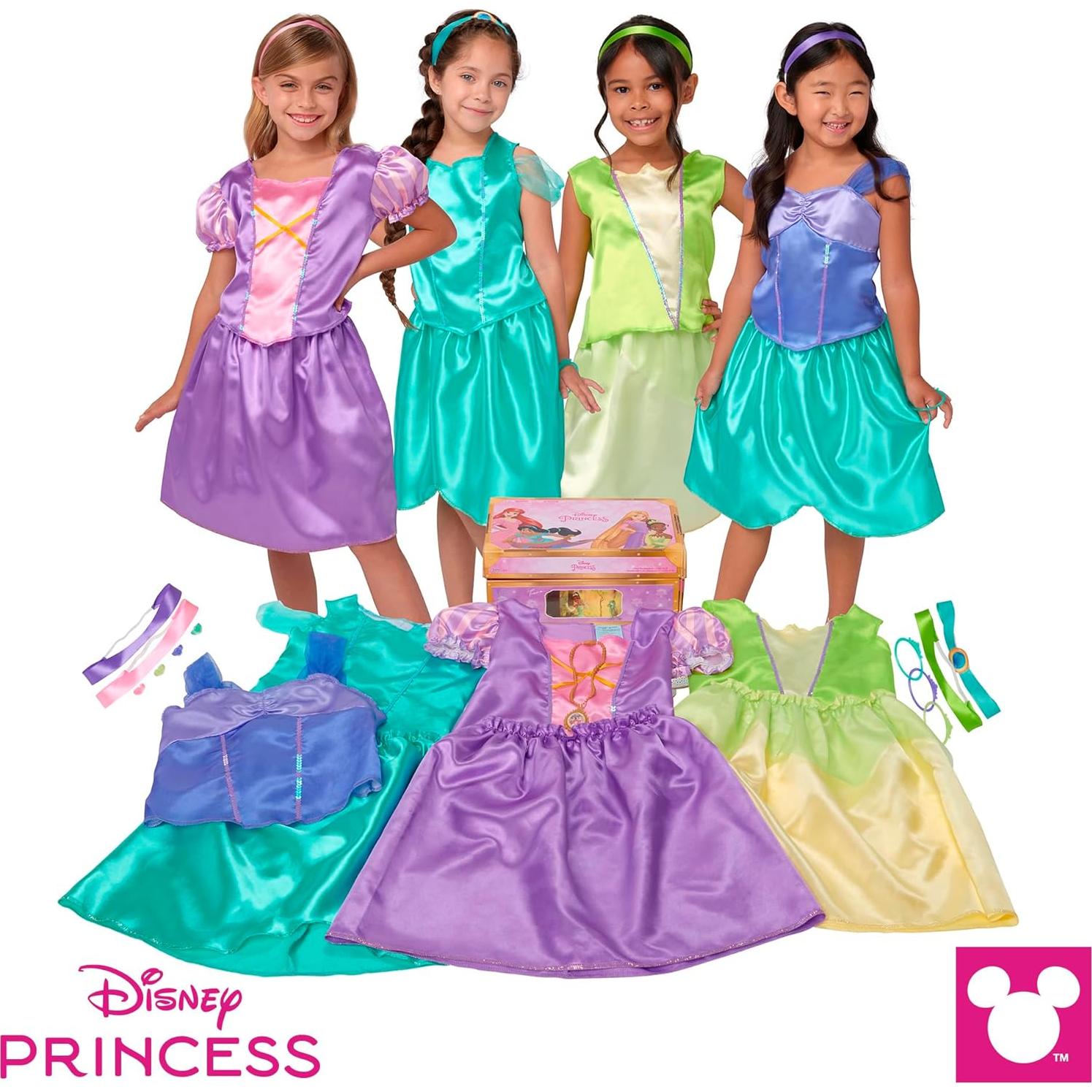 Baúl de Disfraces Deluxe Princesas Disney 21 Piezas