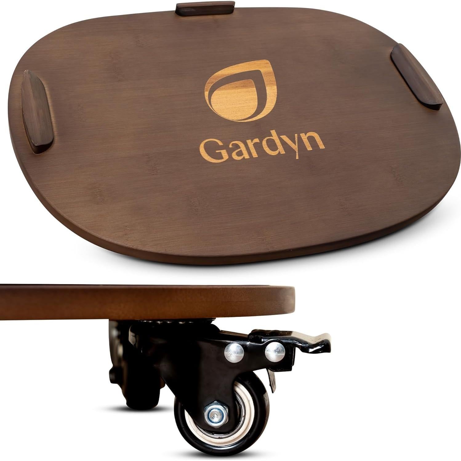 Gardyn Studio Dolly (a Rolling Cart Designed to Make Your Hydroponics Growing System Kit & Indoor Garden Tower Mobile) Easily Move Your Throughout Your Home While Protecting Your Floors